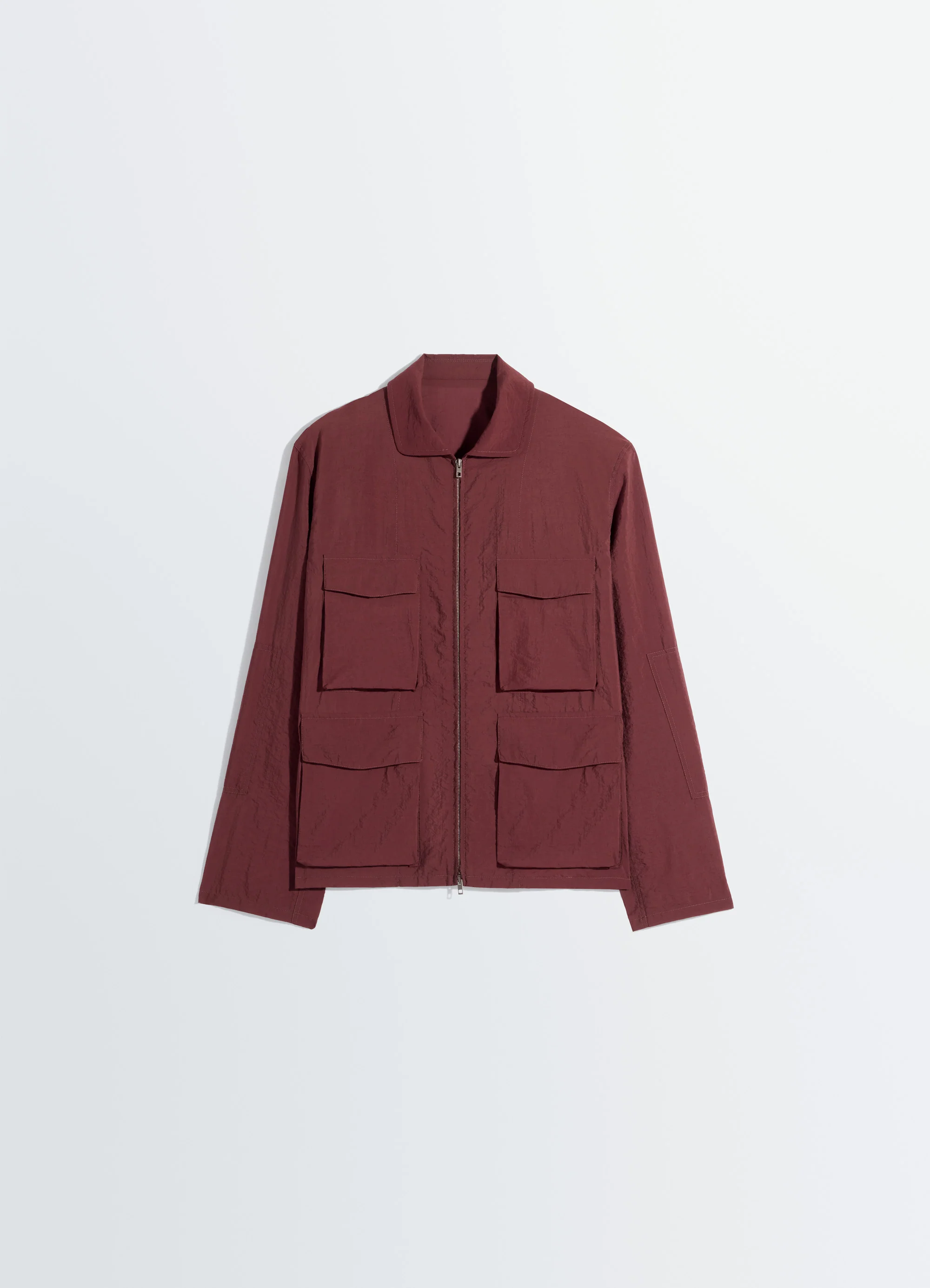 3D POCKET JACKET IN WASHED TECHNICAL COTTON - Image 6