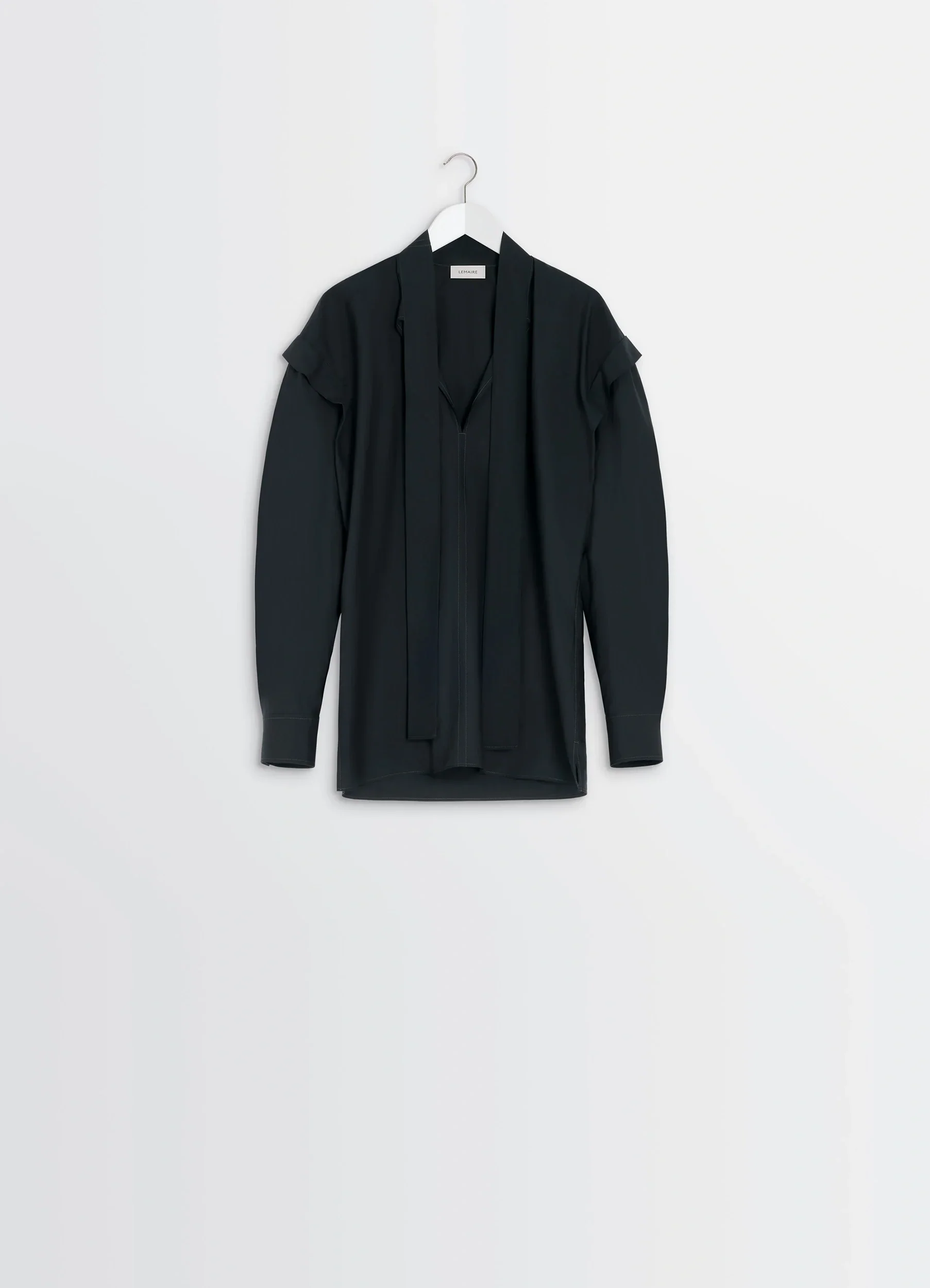 ASCOT BLOUSE WASHED COTTON SILK - Image 5