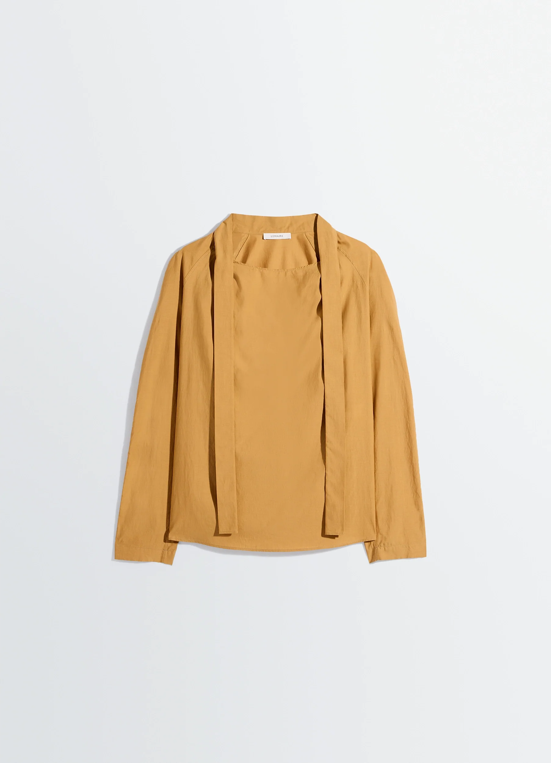 ASCOT BLOUSE IN WASHED COTTON SILK - Image 6