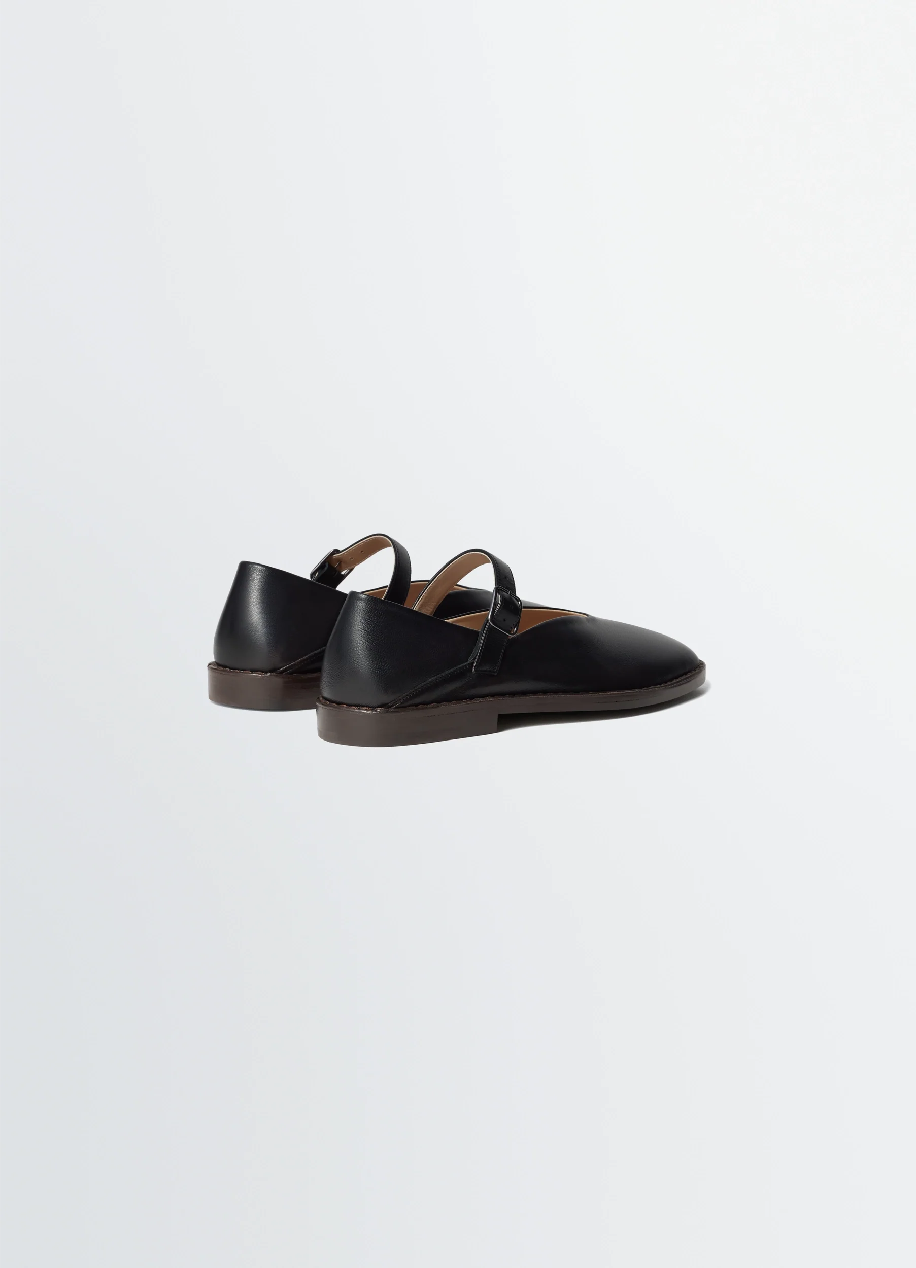 BALLERINA SHOES IN LEATHER - Image 4