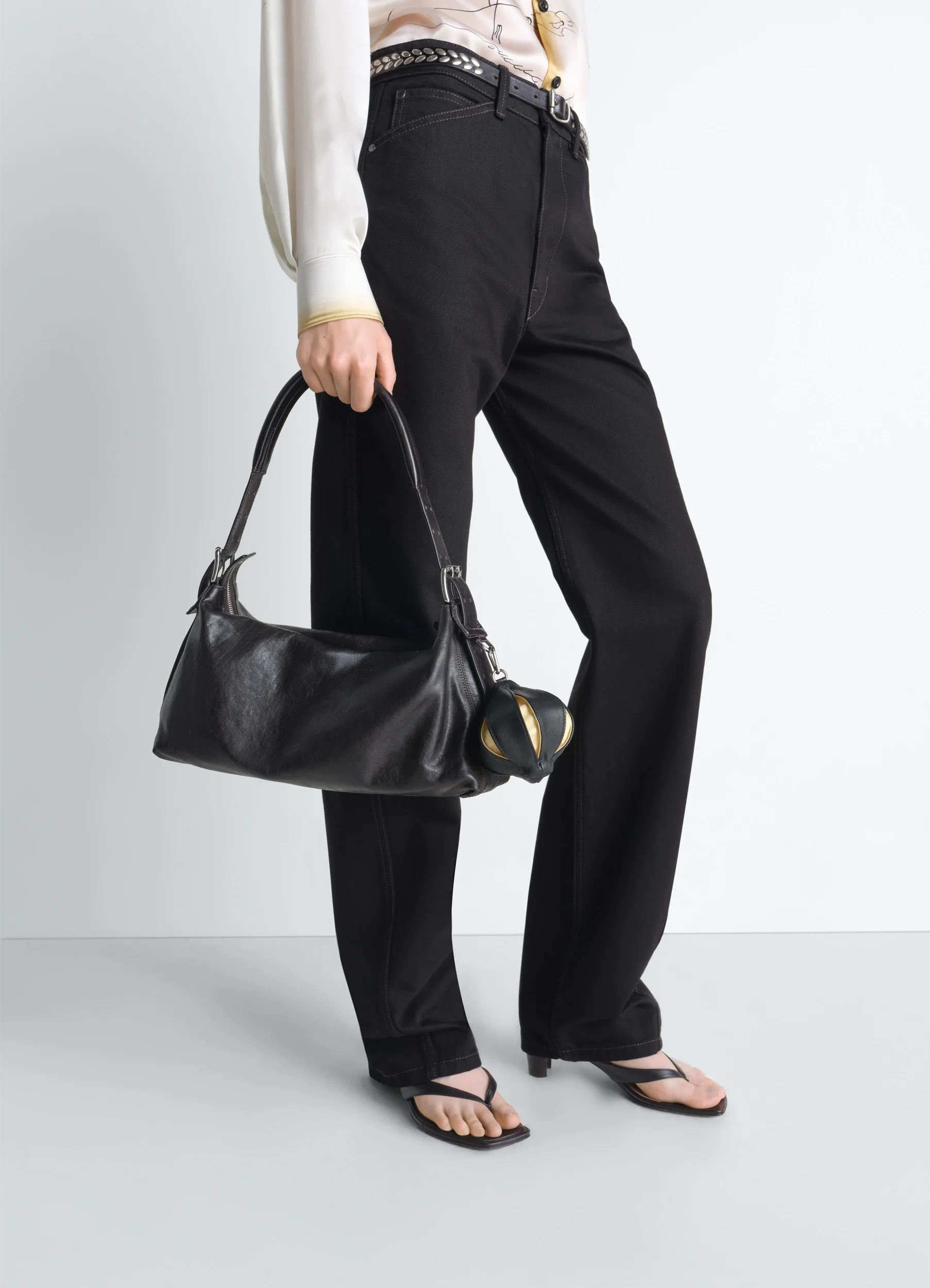 BALLOON BAG CHARM IN LEATHER - Image 2
