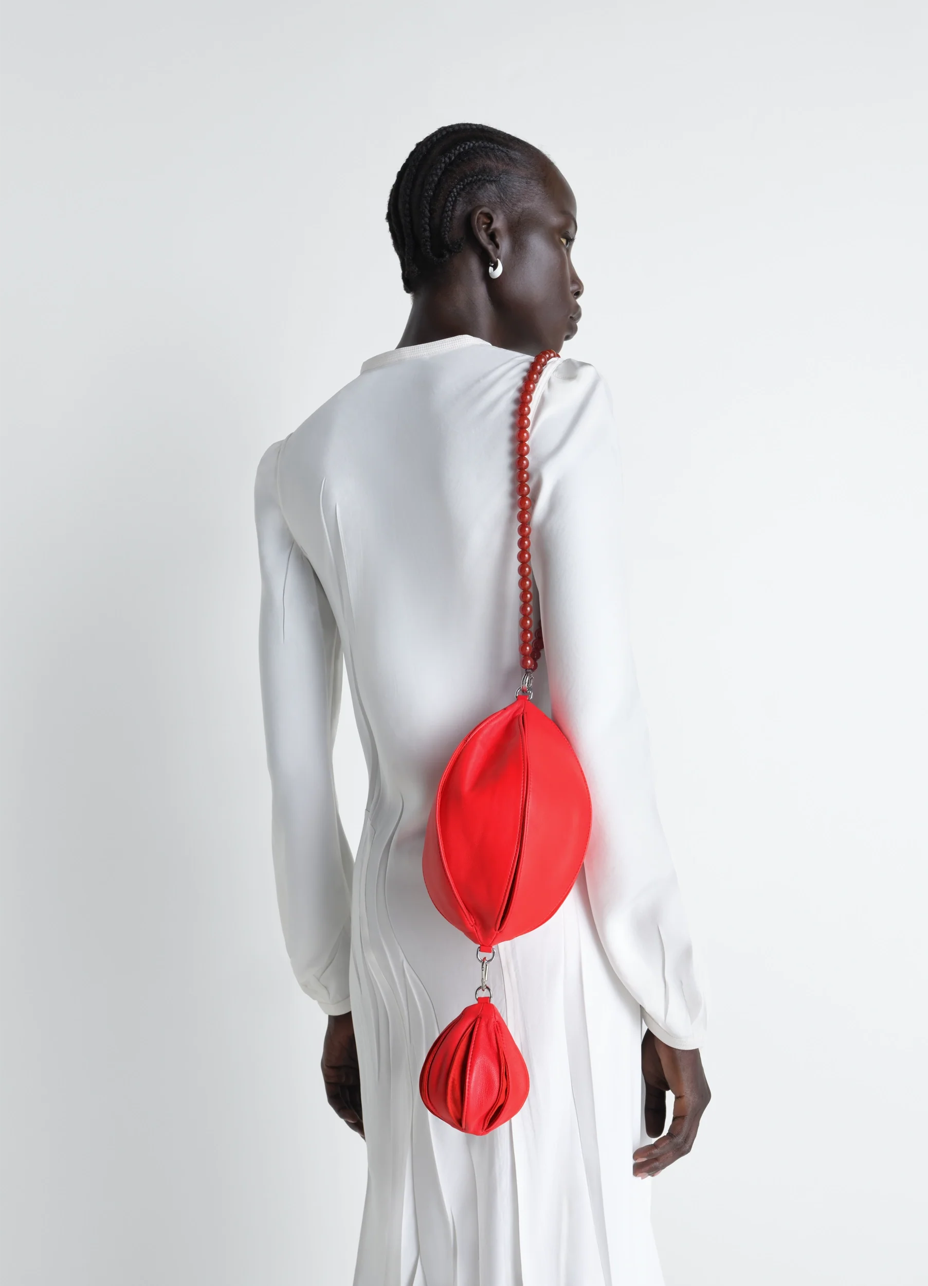 BALLOON BAG CHARM IN LEATHER - Image 2
