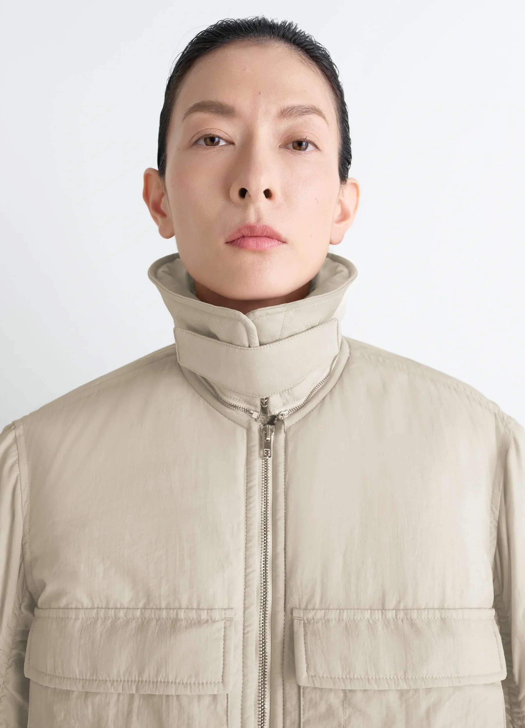 BOMBER IN LIGHT NYLON - Image 4