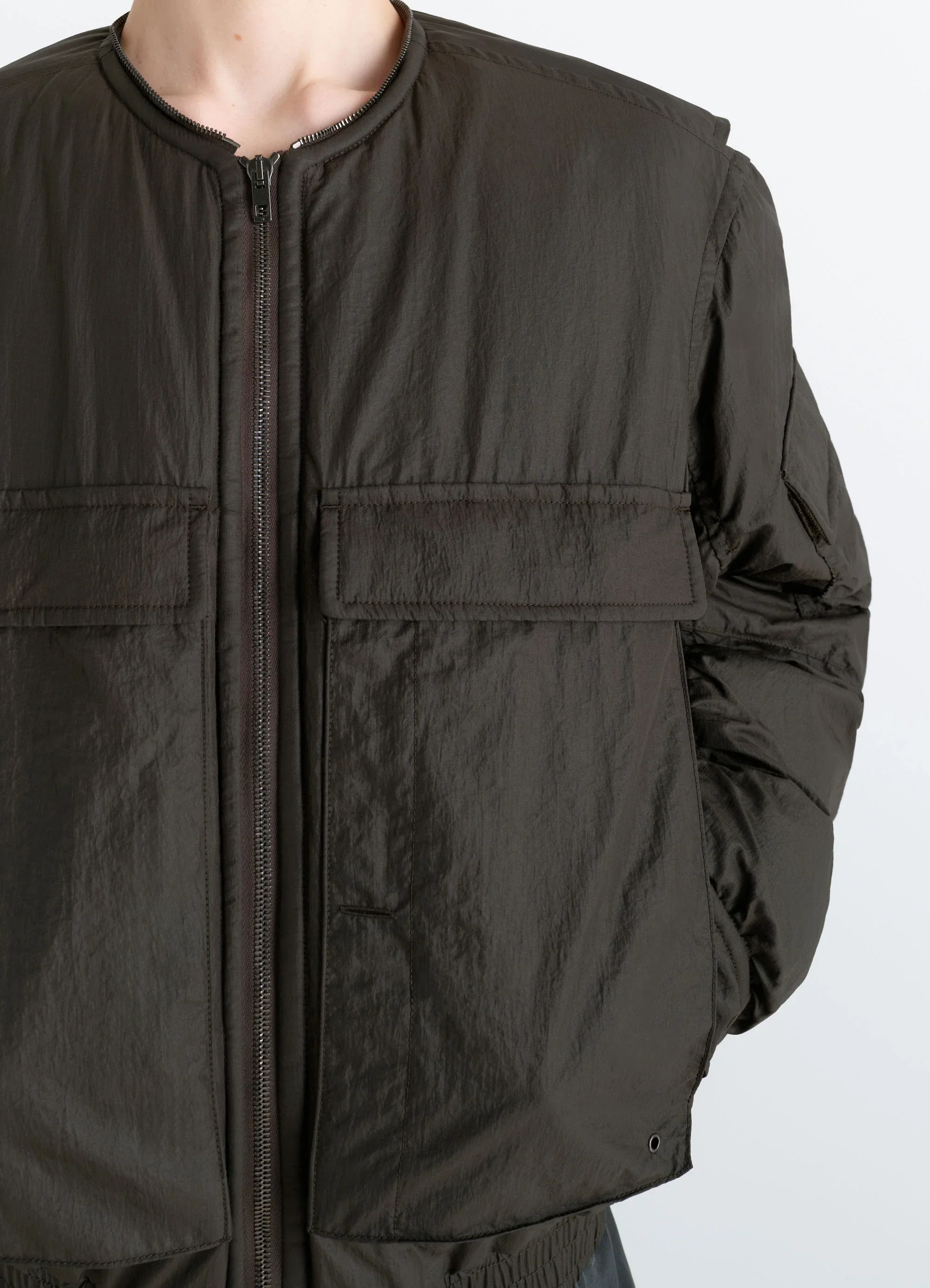 BOMBER IN LIGHT NYLON - Image 3