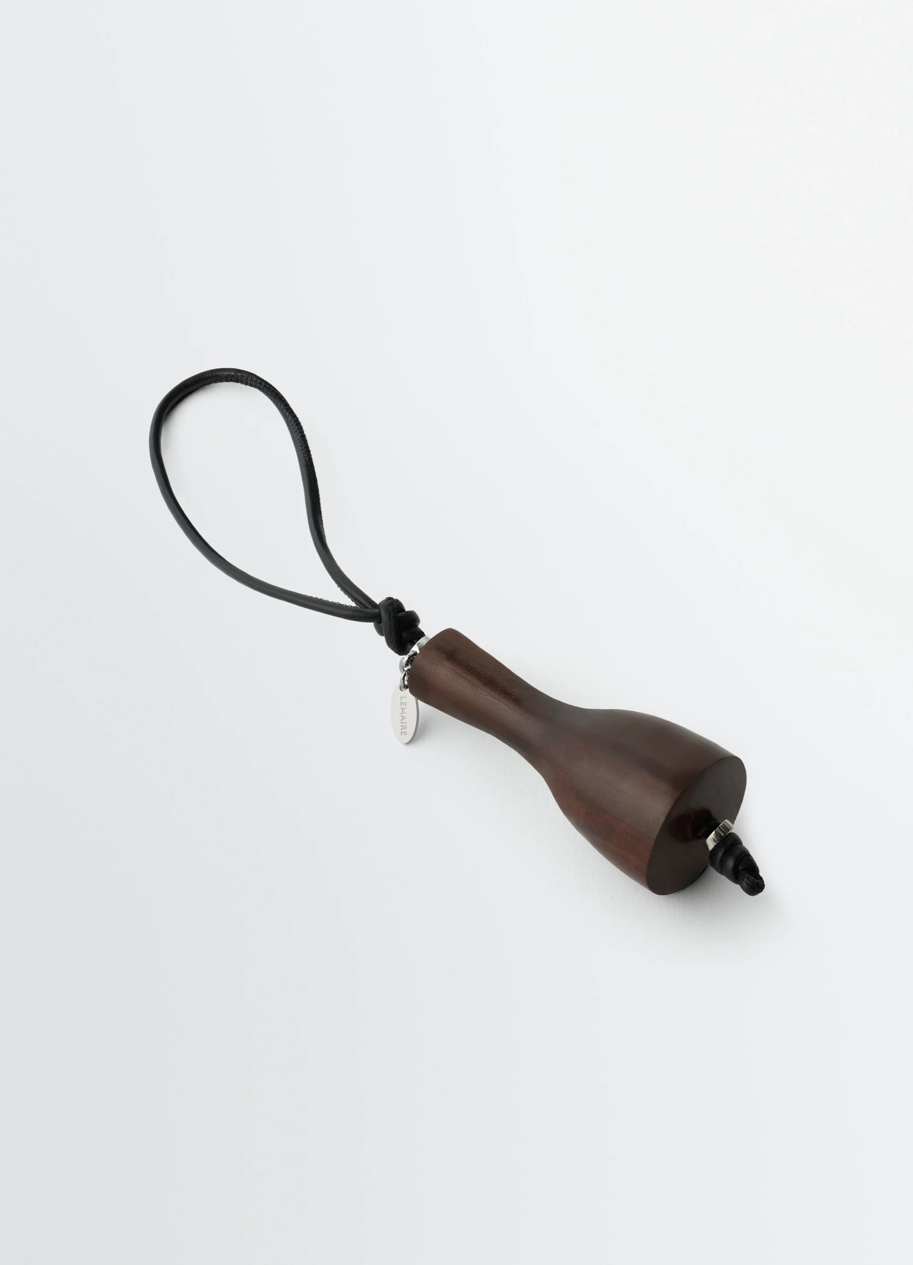 BOTTLE HEEL CHARM IN LEATHER - Image 3