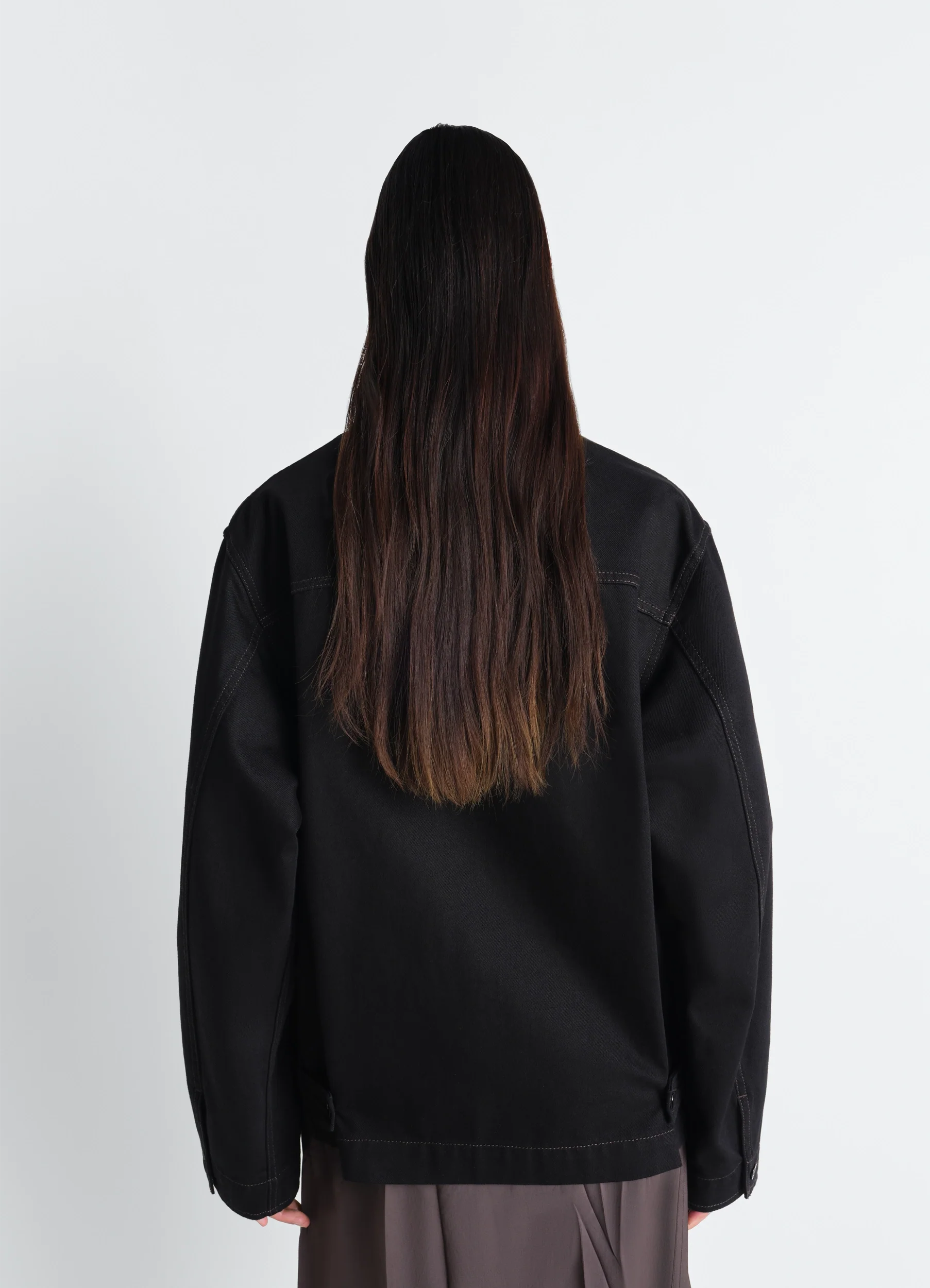 BOXY JACKET IN DENIM - Image 5