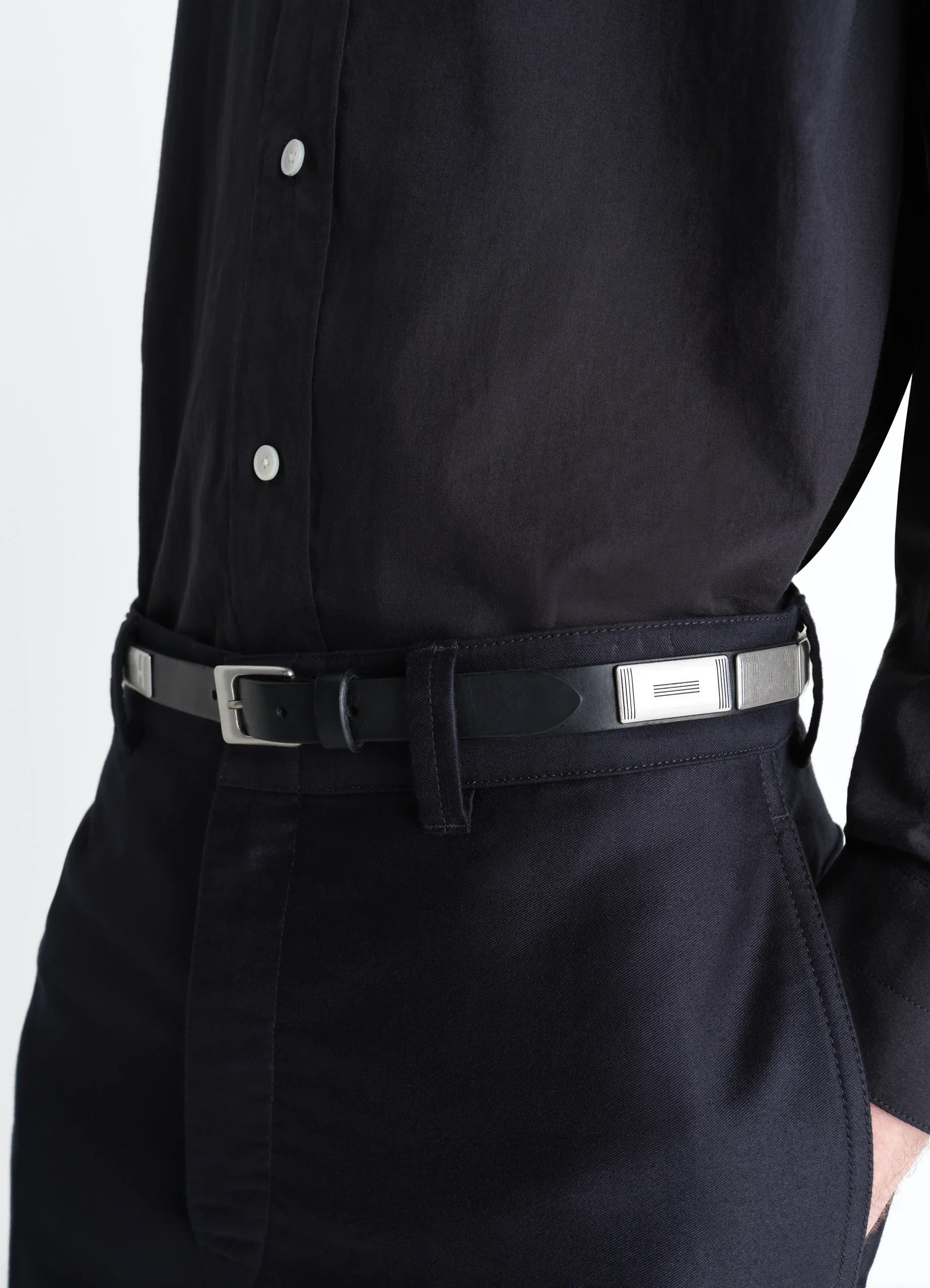BUFFALO STUDS BELT 20 MM IN LEATHER - Image 3
