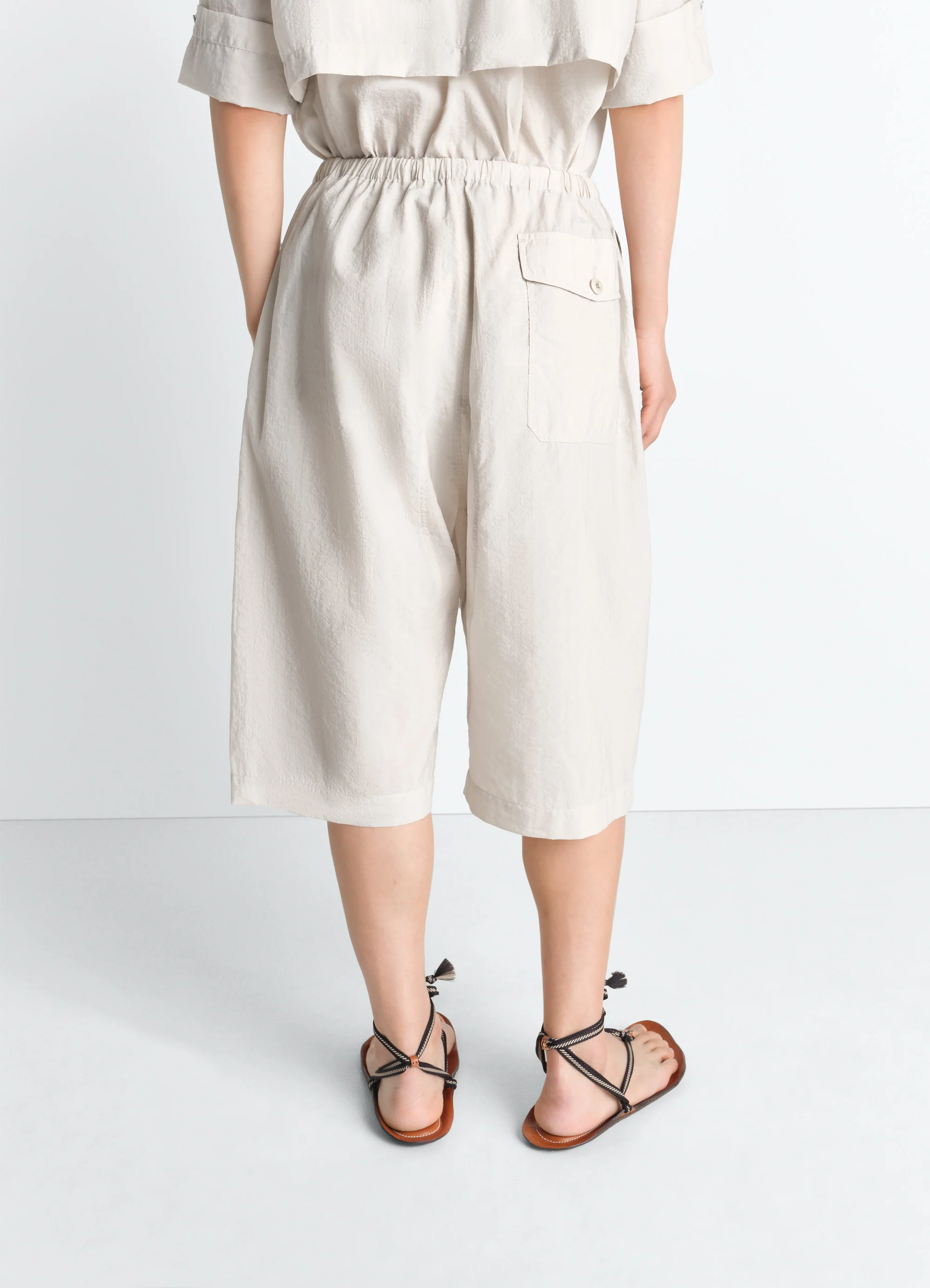 CARGO EASY SHORTS IN WASHED TECHNICAL COTTON - Image 5