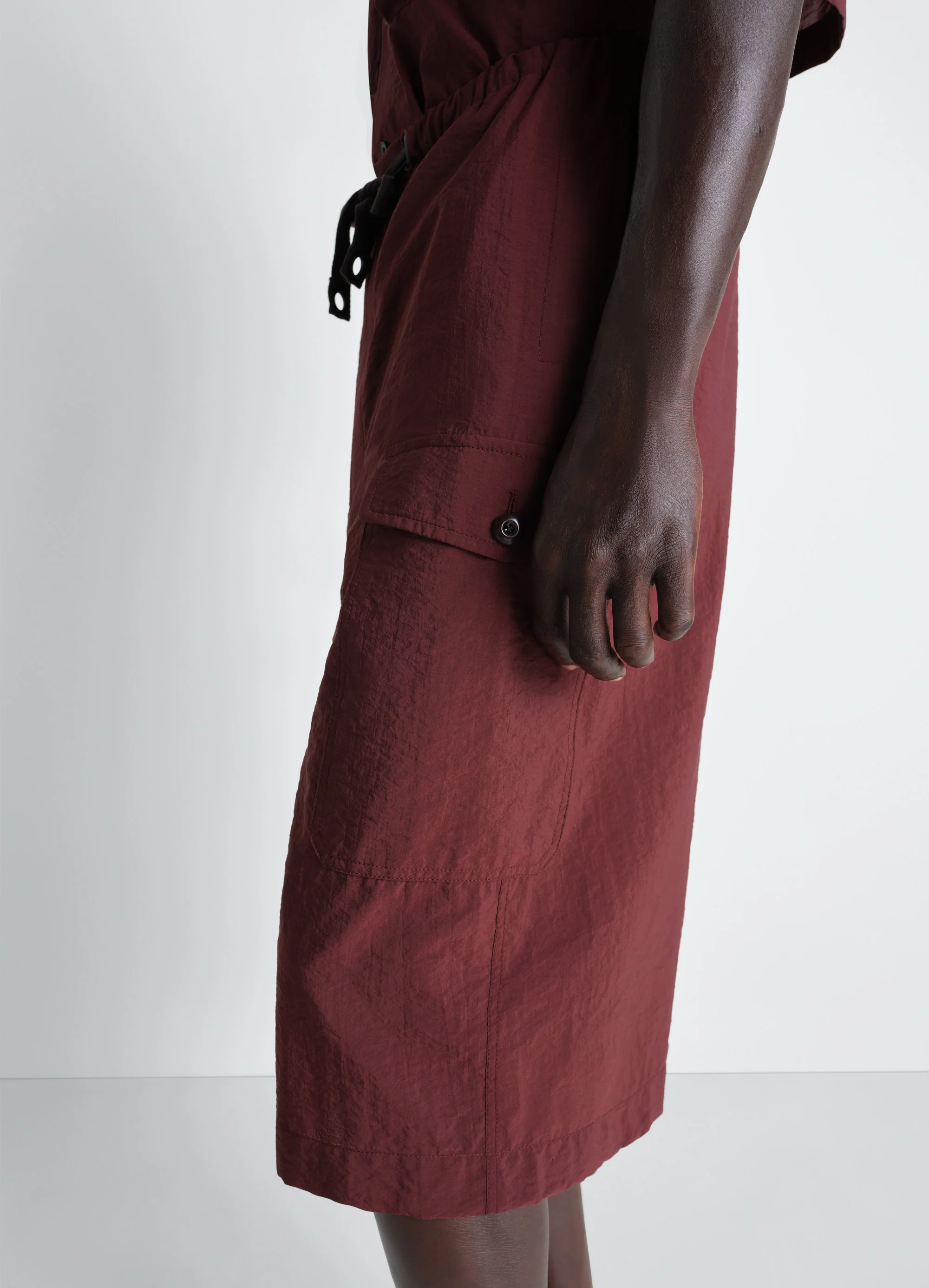 CARGO EASY SHORTS IN WASHED TECHNICAL COTTON - Image 4