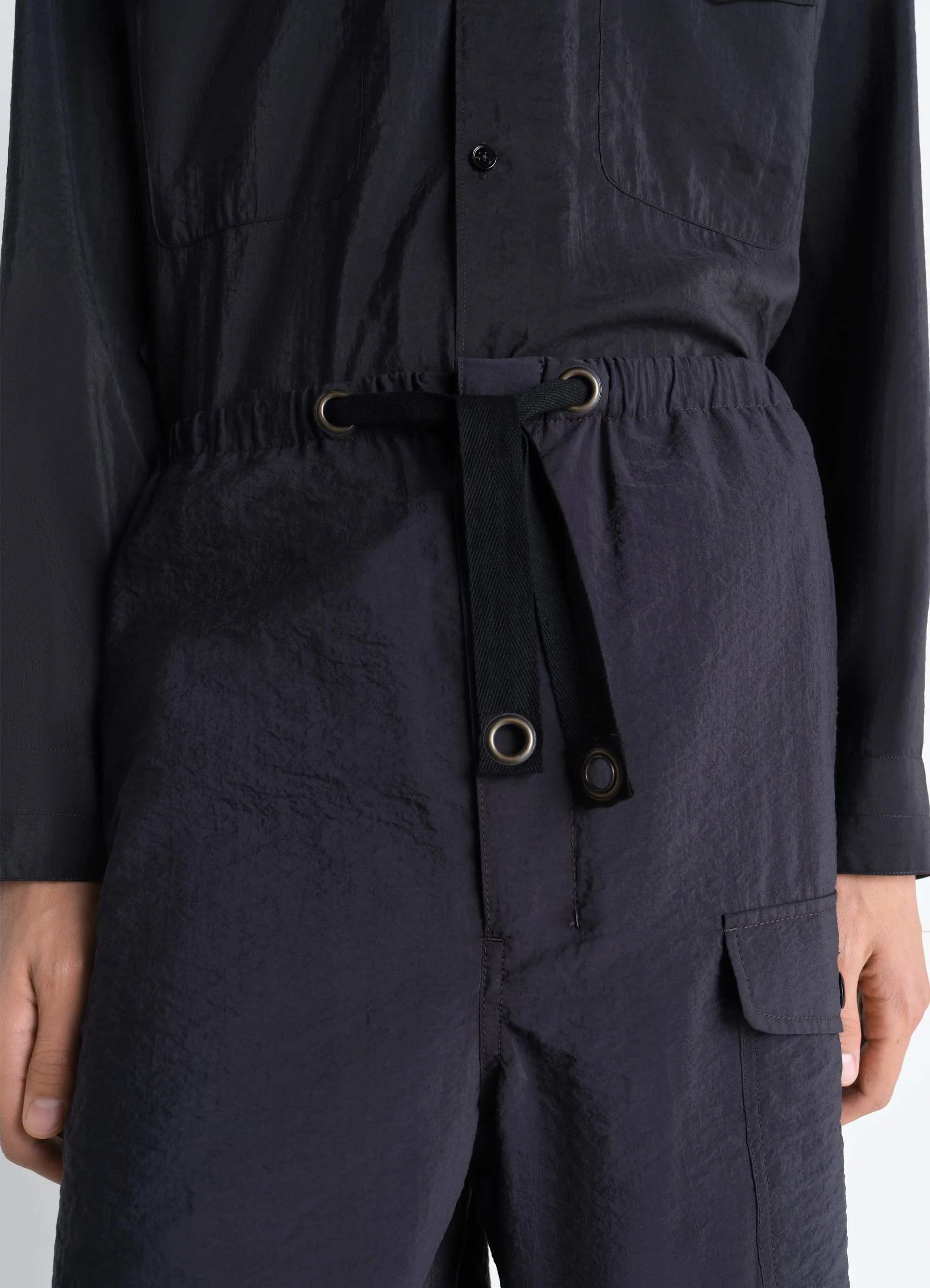 CARGO EASY SHORTS IN WASHED TECHNICAL COTTON - Image 3