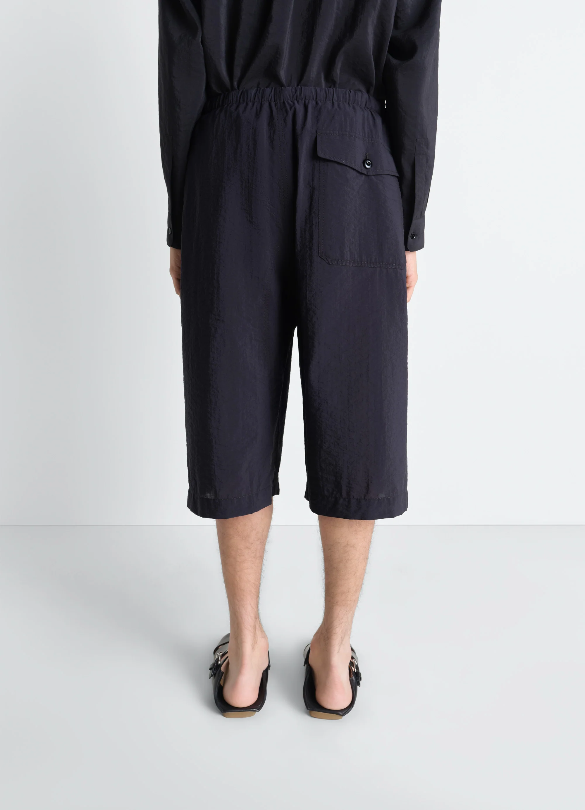CARGO EASY SHORTS IN WASHED TECHNICAL COTTON - Image 5