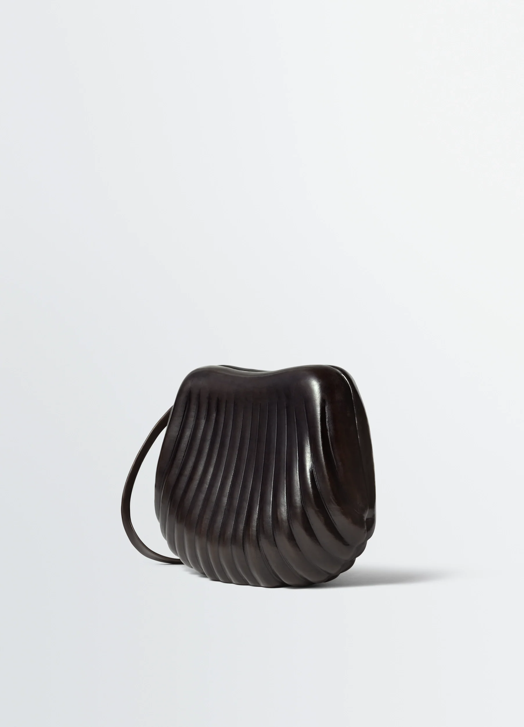 CARLOS BAG IN MOLDED LEATHER - Image 3
