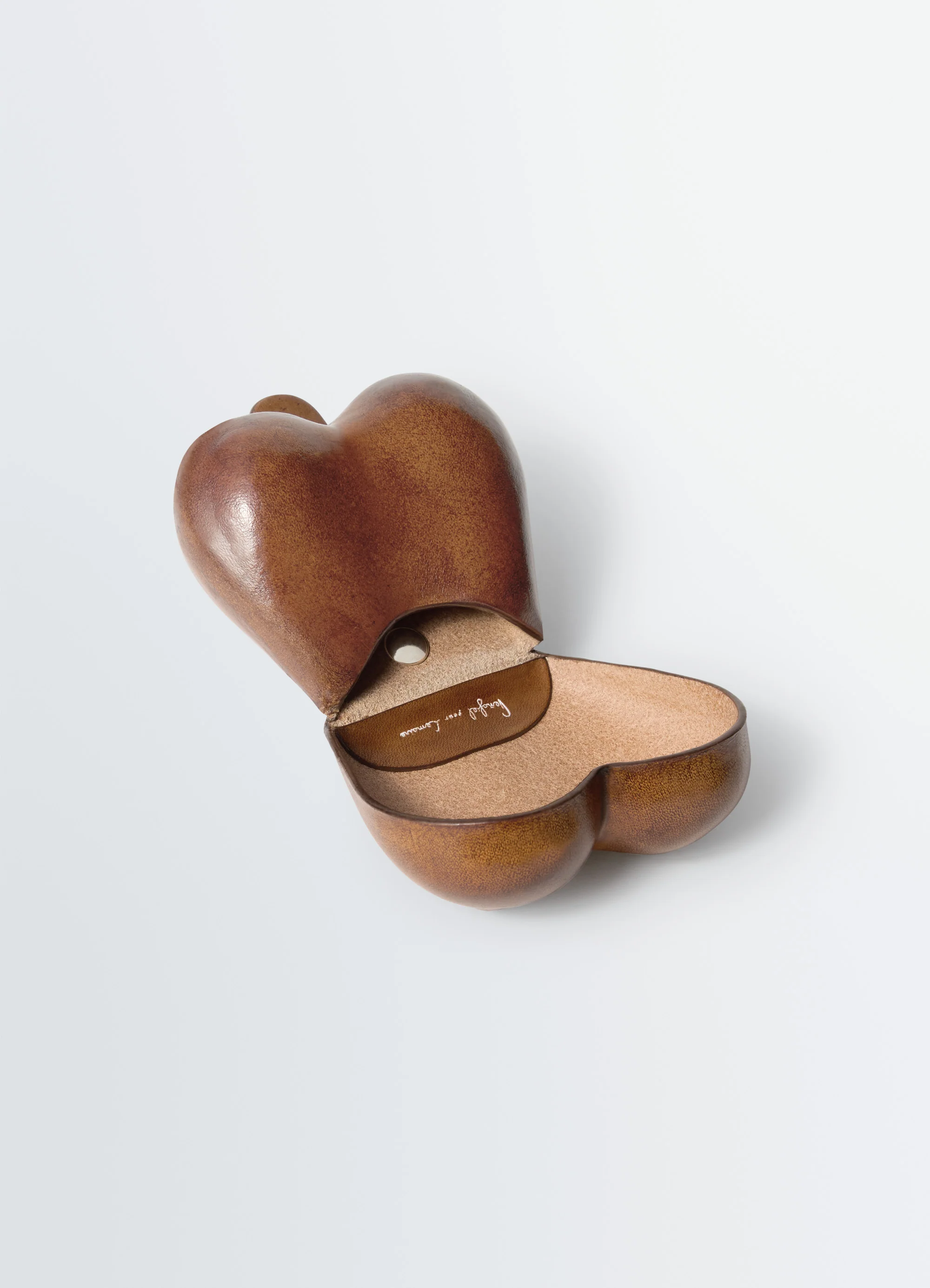 CARLOS BREAST KEY RING IN LEATHER - Image 5