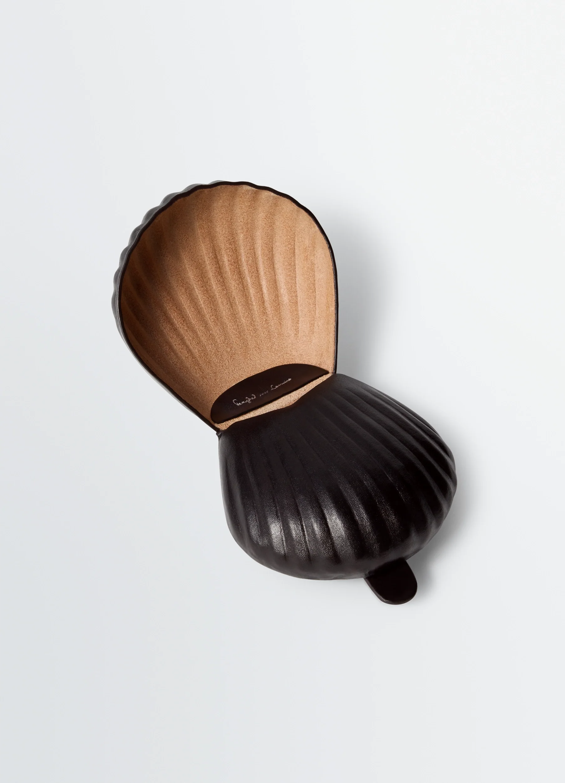 CARLOS SHELL KEY RING IN LEATHER - Image 3