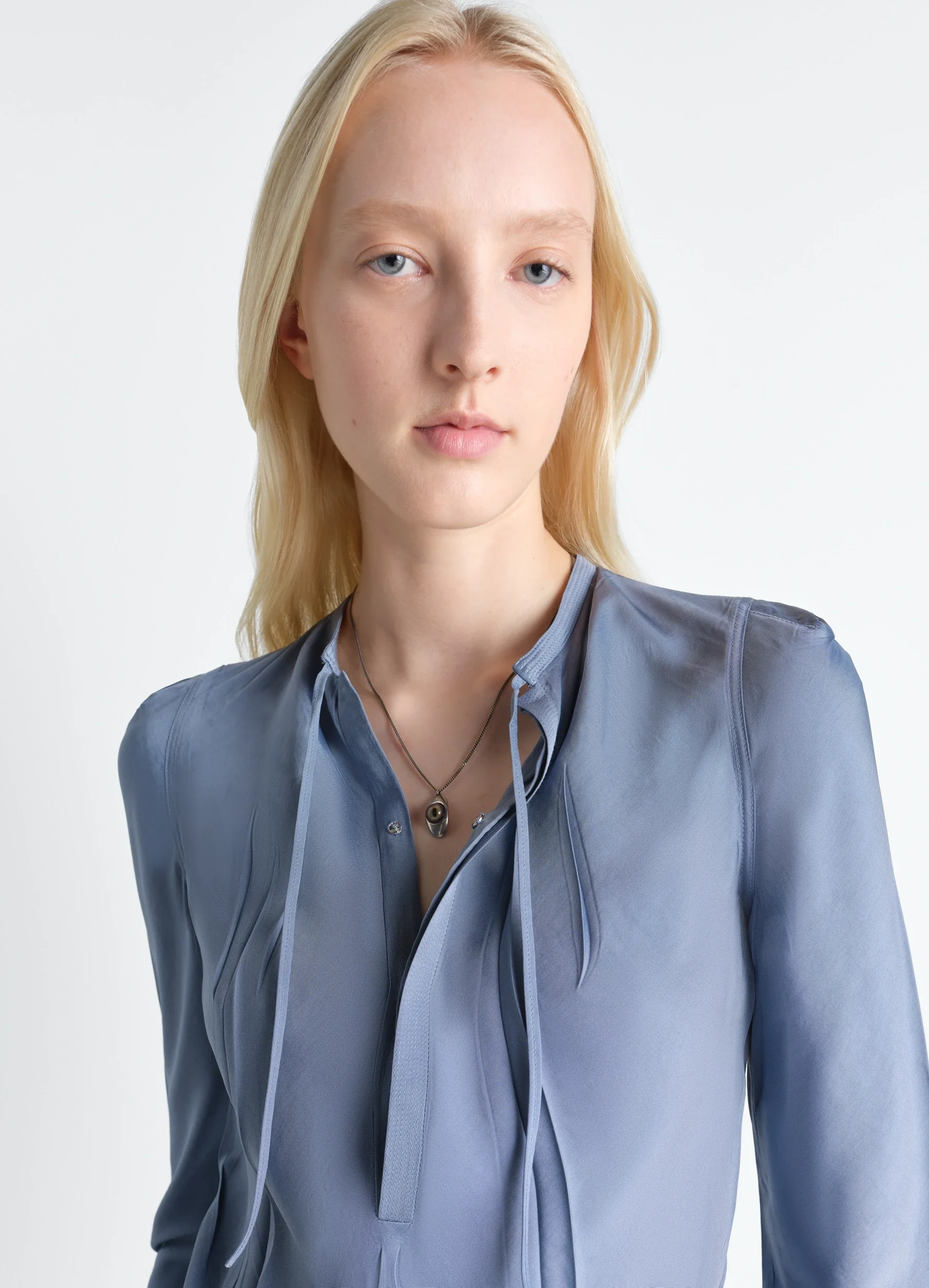 CAT EYE PENDANT NECKLACE - Image 2