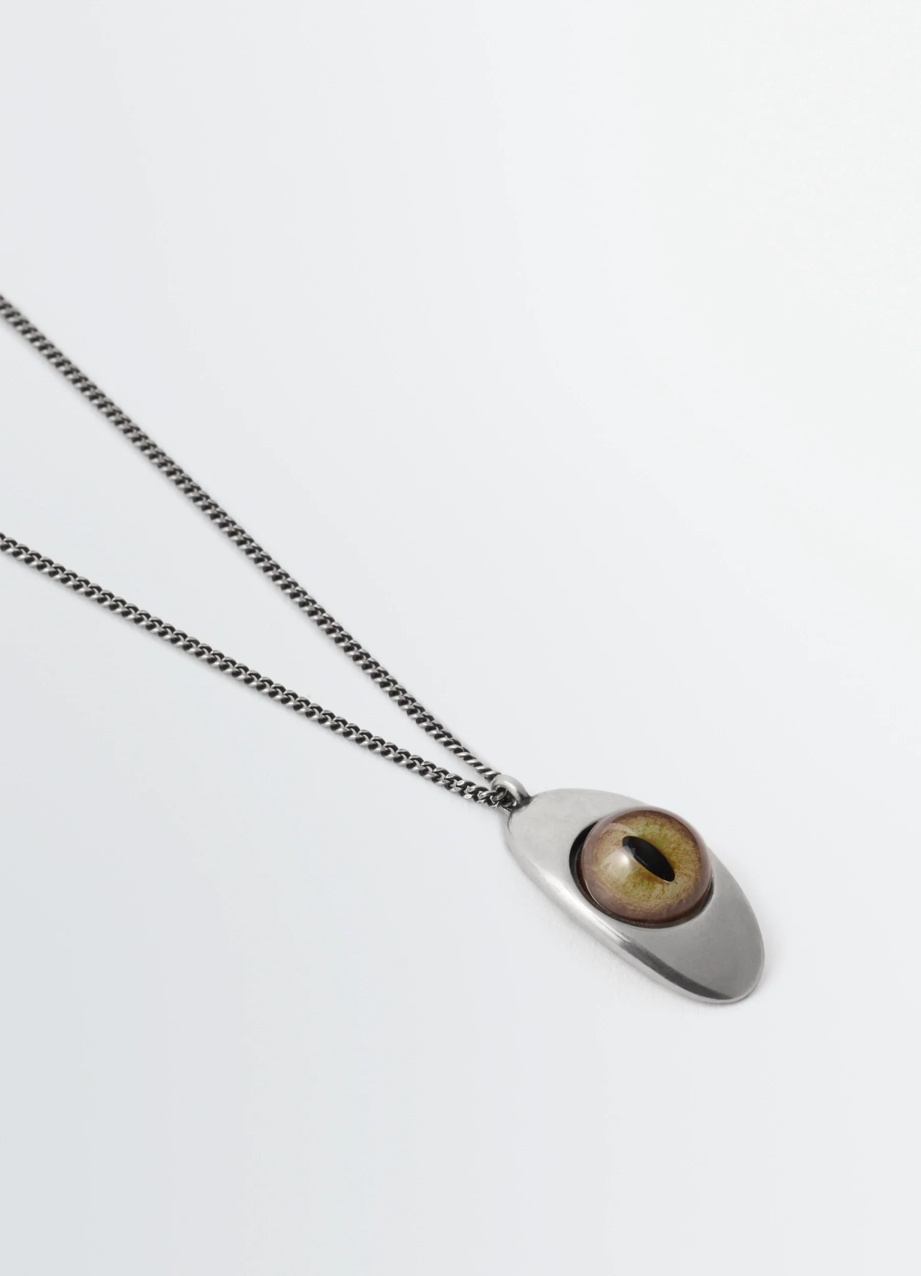 CAT EYE PENDANT NECKLACE - Image 4