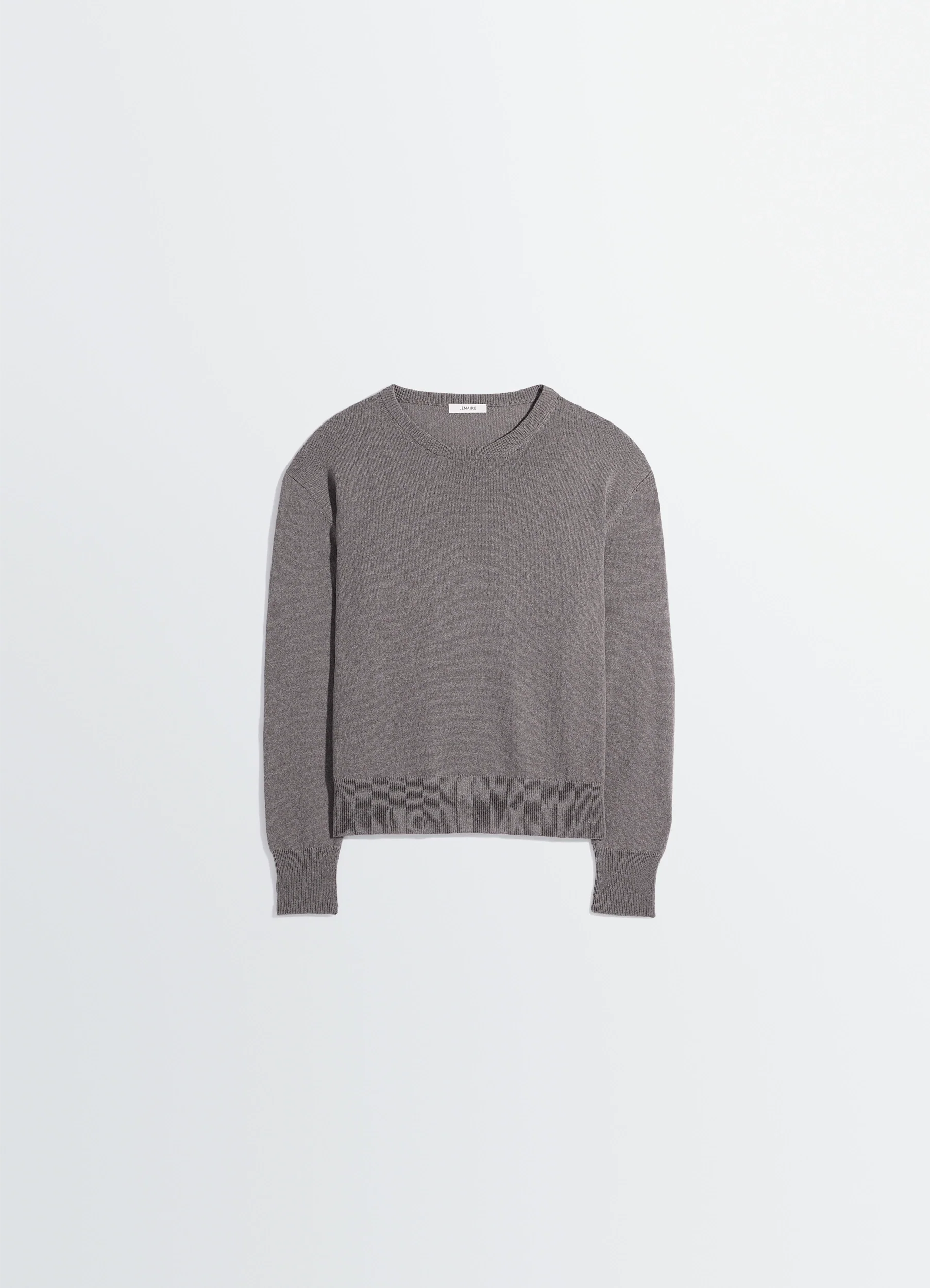 CREW NECK SWEATER IN CASHMERE WOOL - Image 6