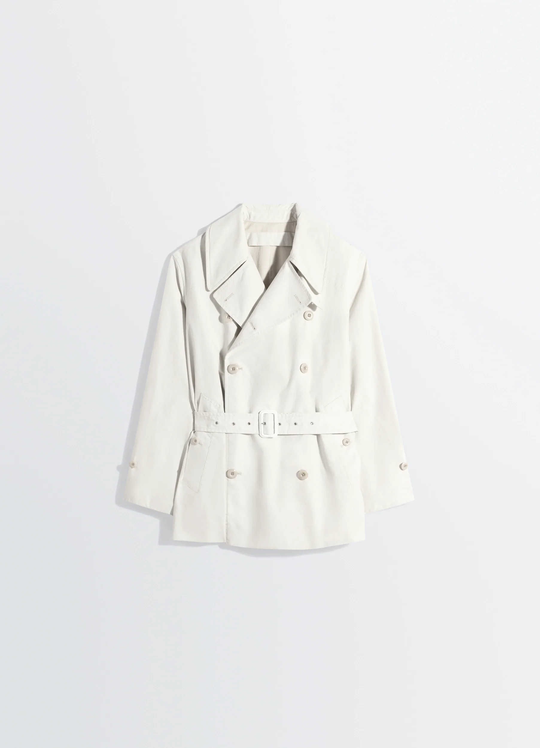 CROPPED TRENCH IN VENTILE® COTTON - Image 6