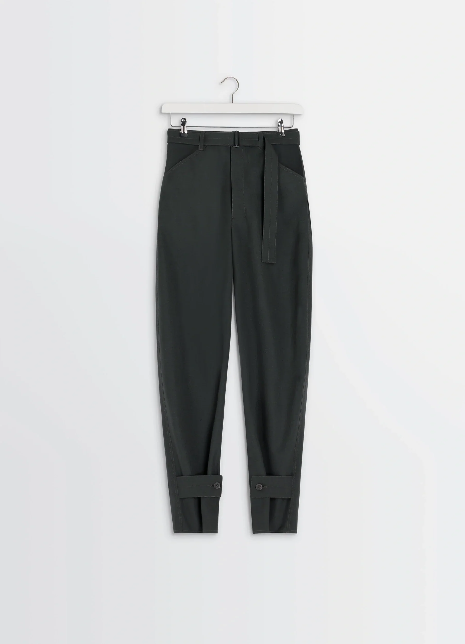 CURVED TAILORED PANTS IN POLYWOOL - Image 7
