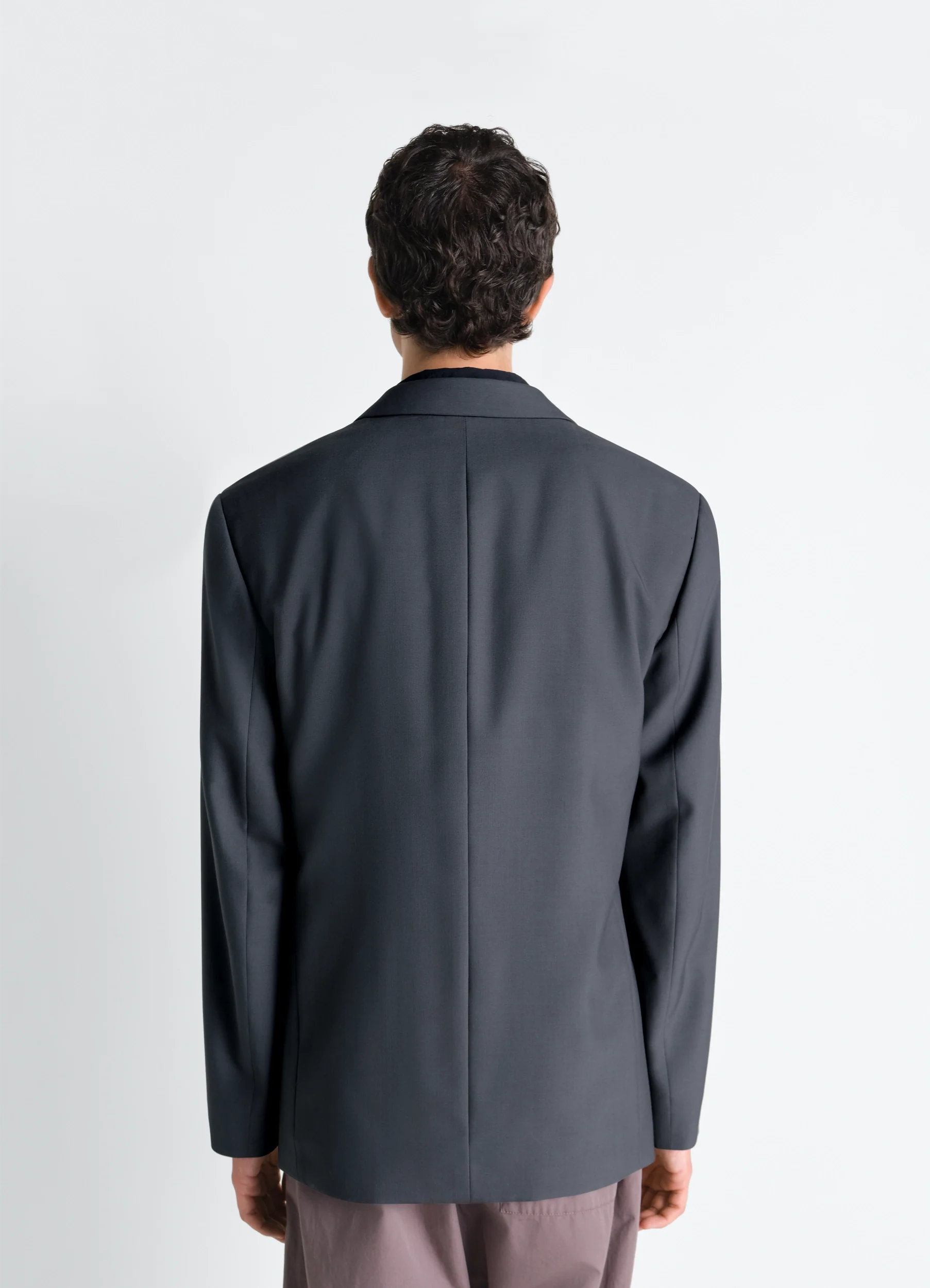 DOUBLE BREASTED TAILORED JACKET IN POLYWOOL - Image 5