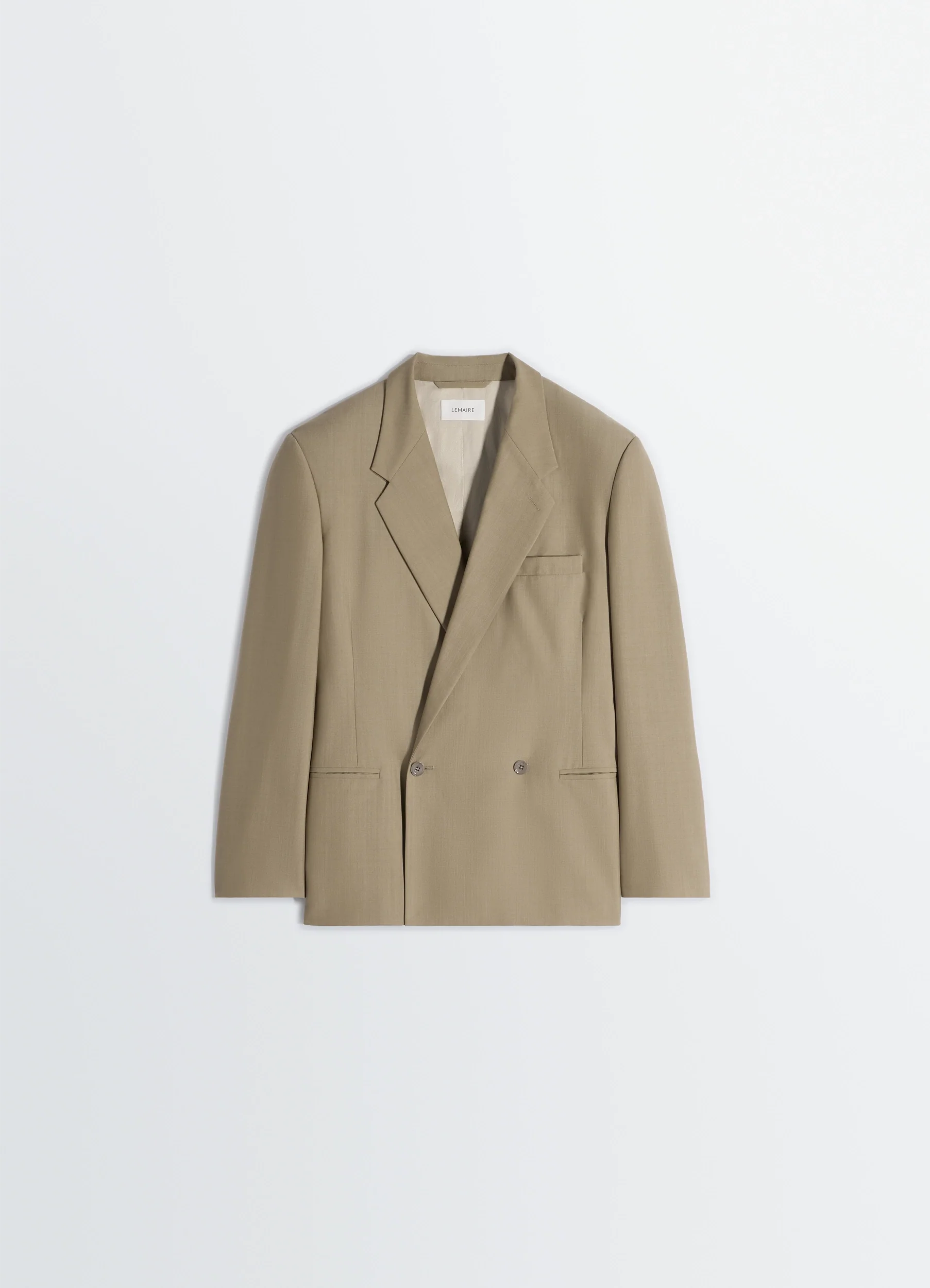 DOUBLE BREASTED TAILORED JACKET IN TROPICAL POLYWOOL - Image 7