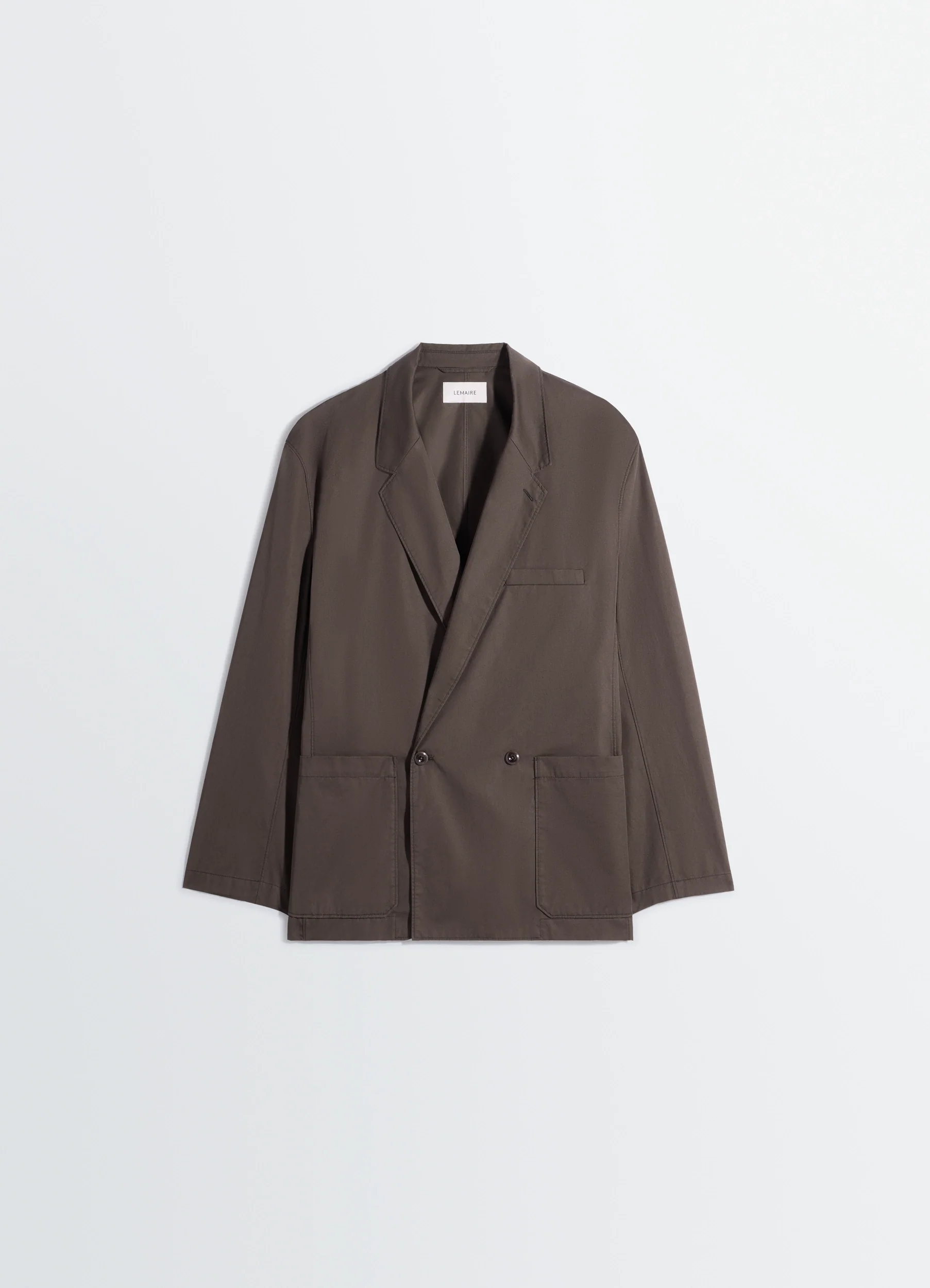 DOUBLE BREASTED WORKWEAR JACKET IN COTTON TWILL - Image 6