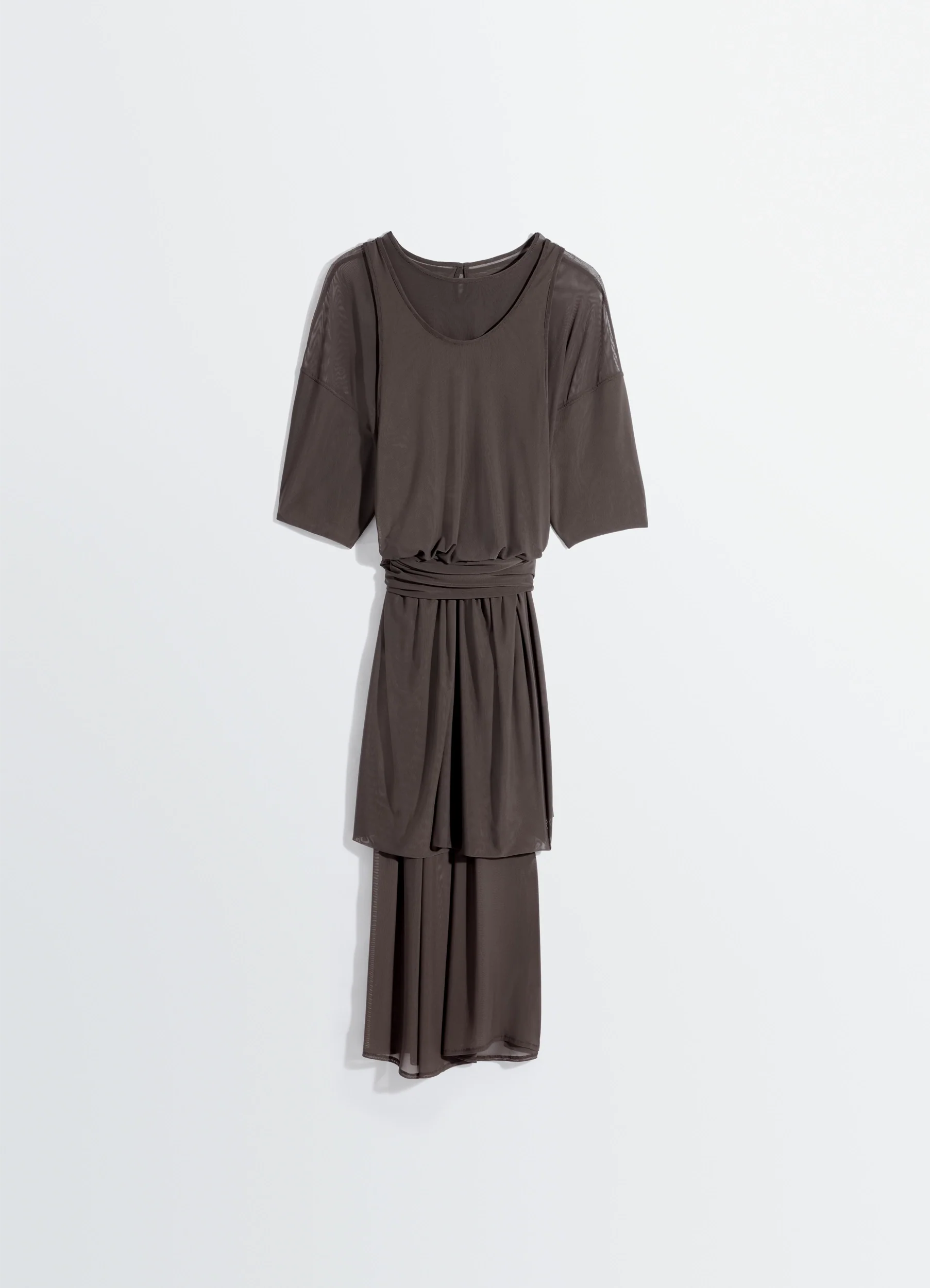 DOUBLE LAYER DRESS IN MESH - Image 6