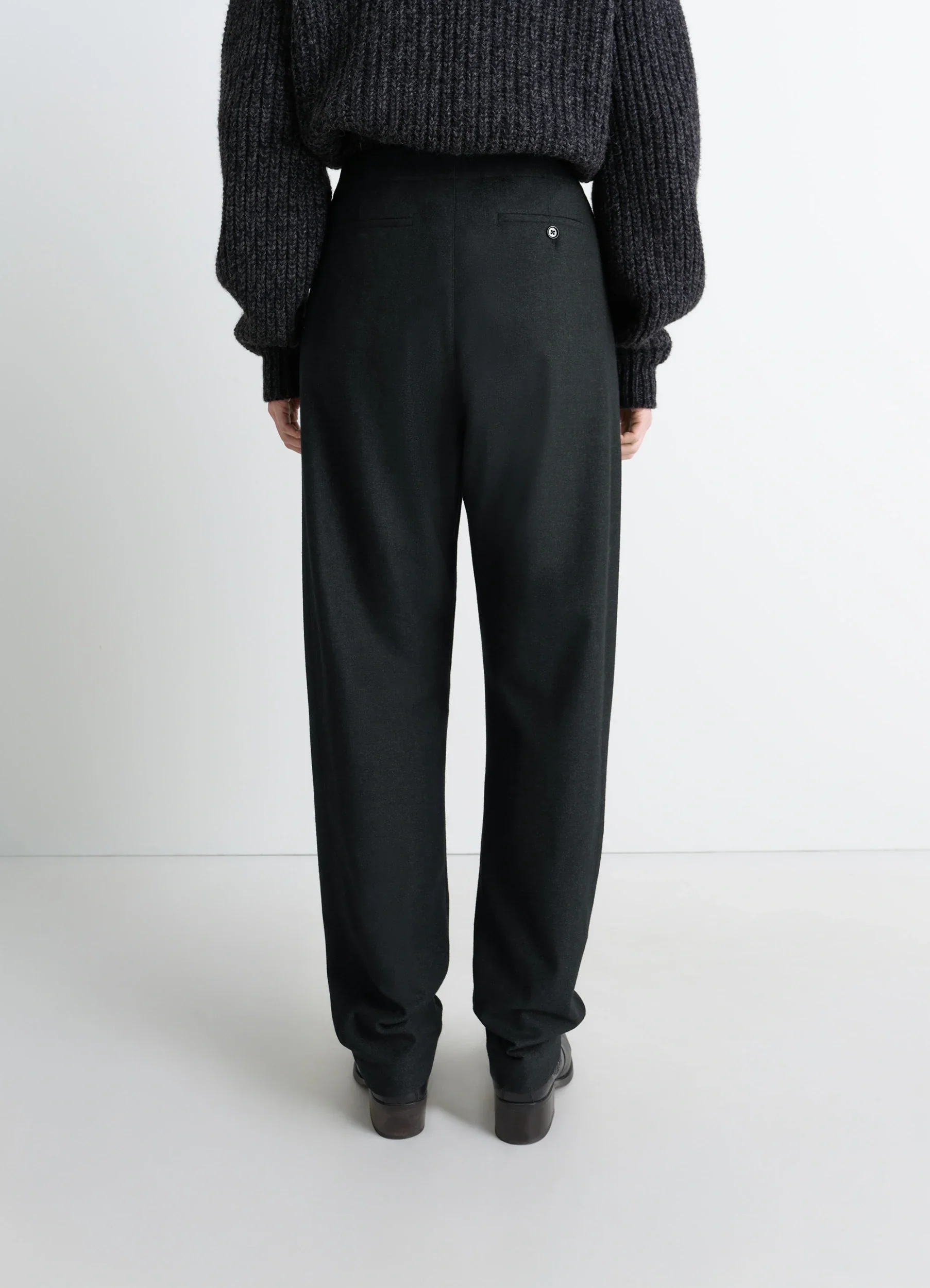 DRAWSTRING PANTS IN CASHMERE - Image 3