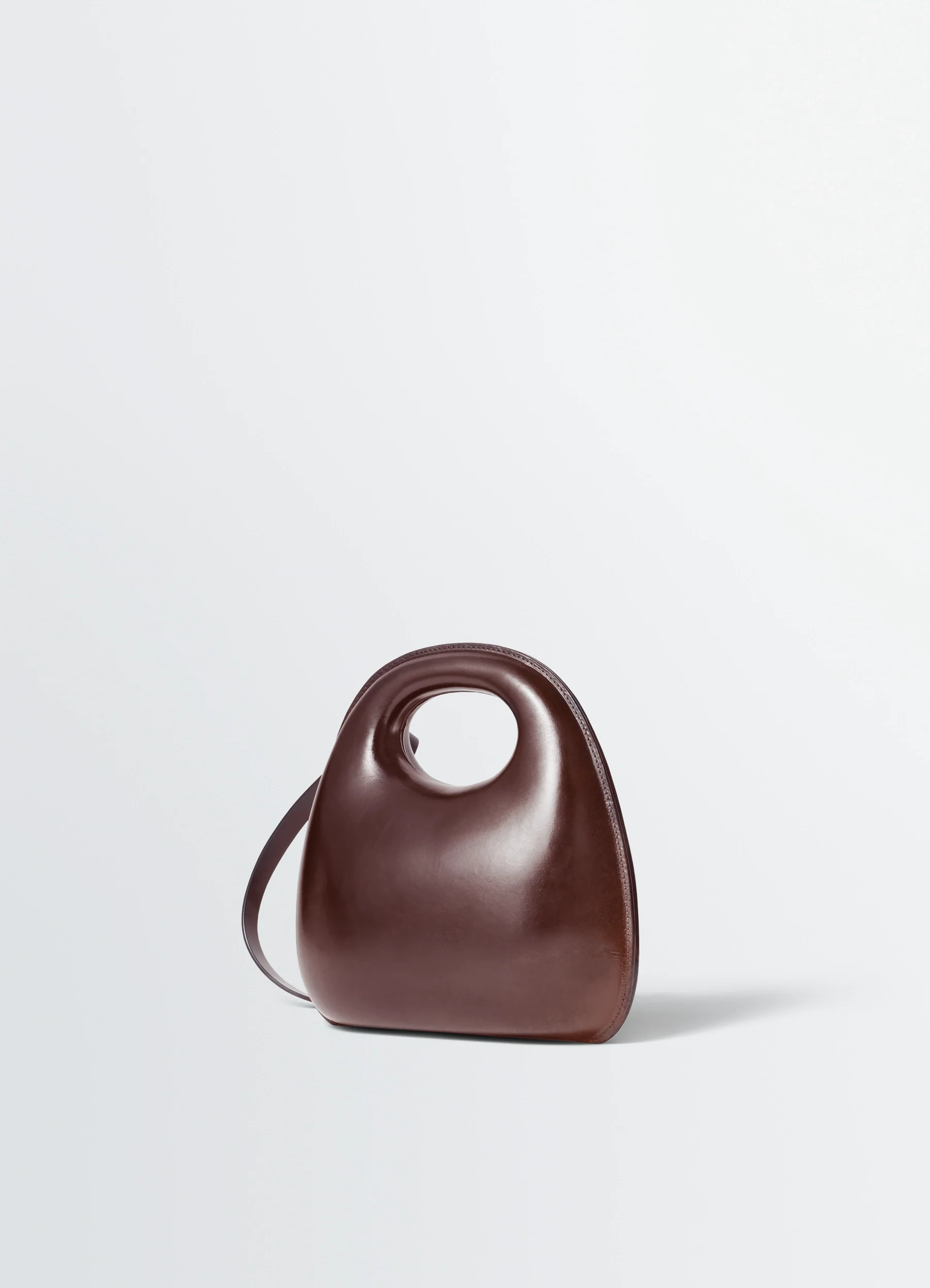 EGG BAG IN MOLDED LEATHER - Image 3