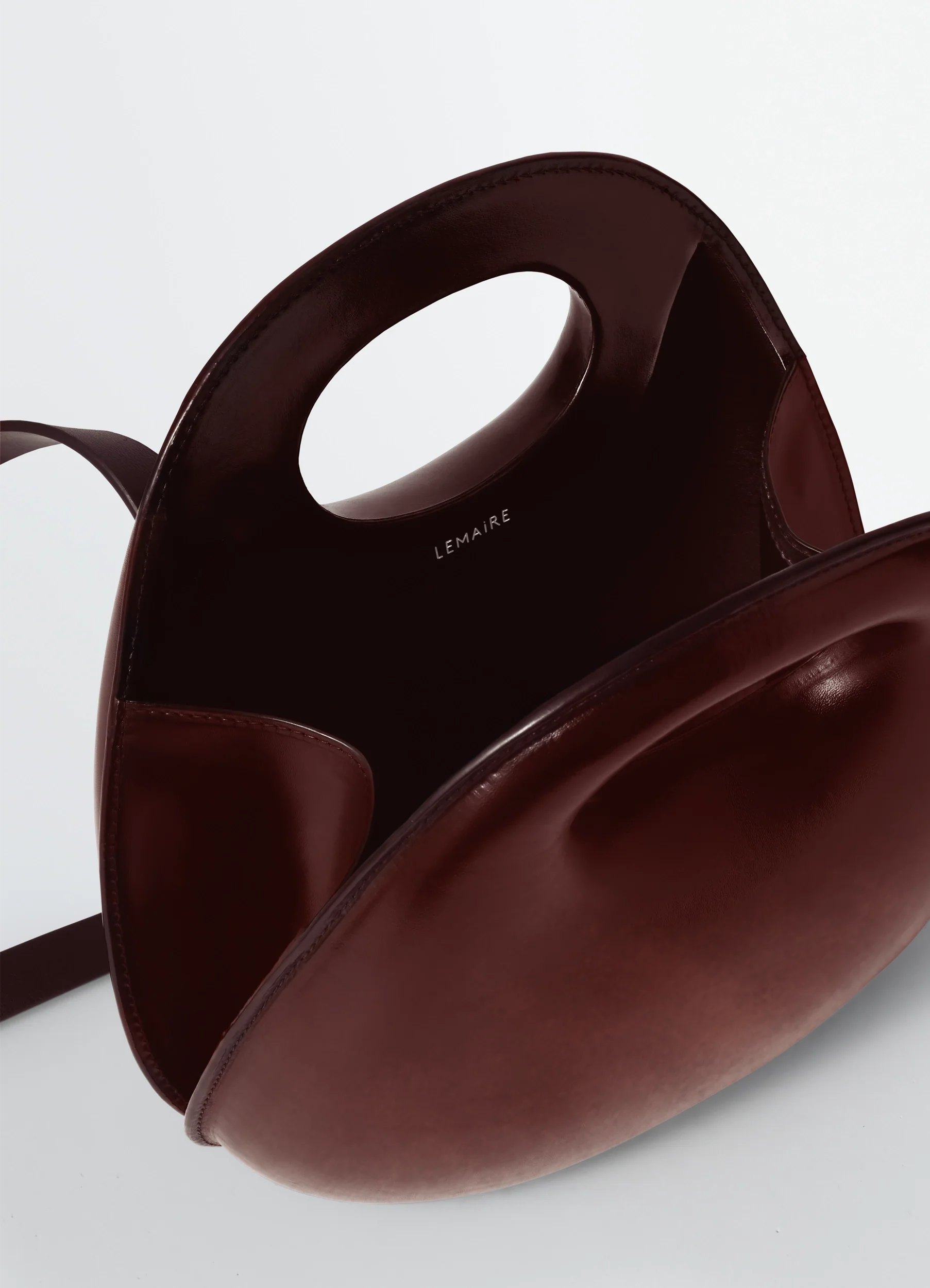 EGG BAG IN MOLDED LEATHER - Image 4