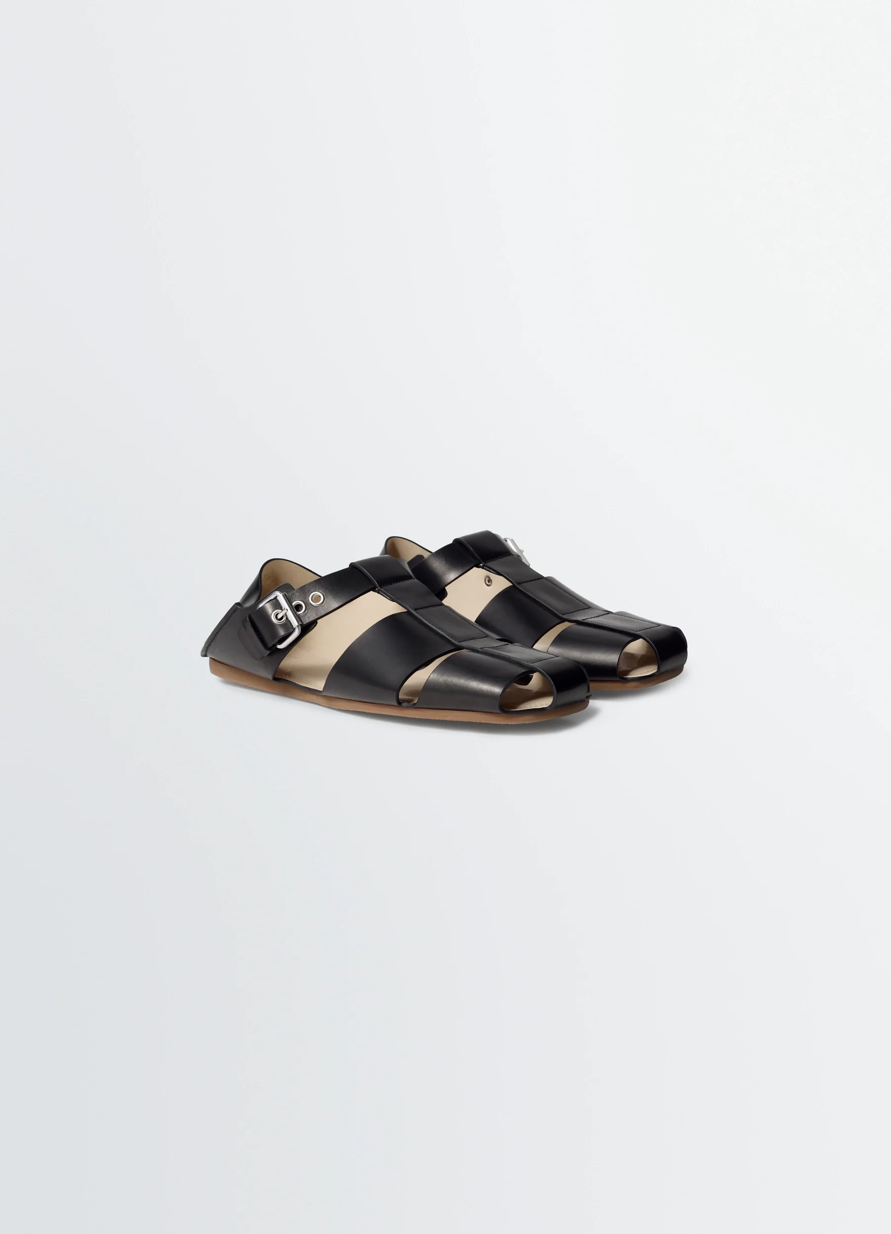 FISHERMAN SLIP-ON SANDALS IN LEATHER - Image 3