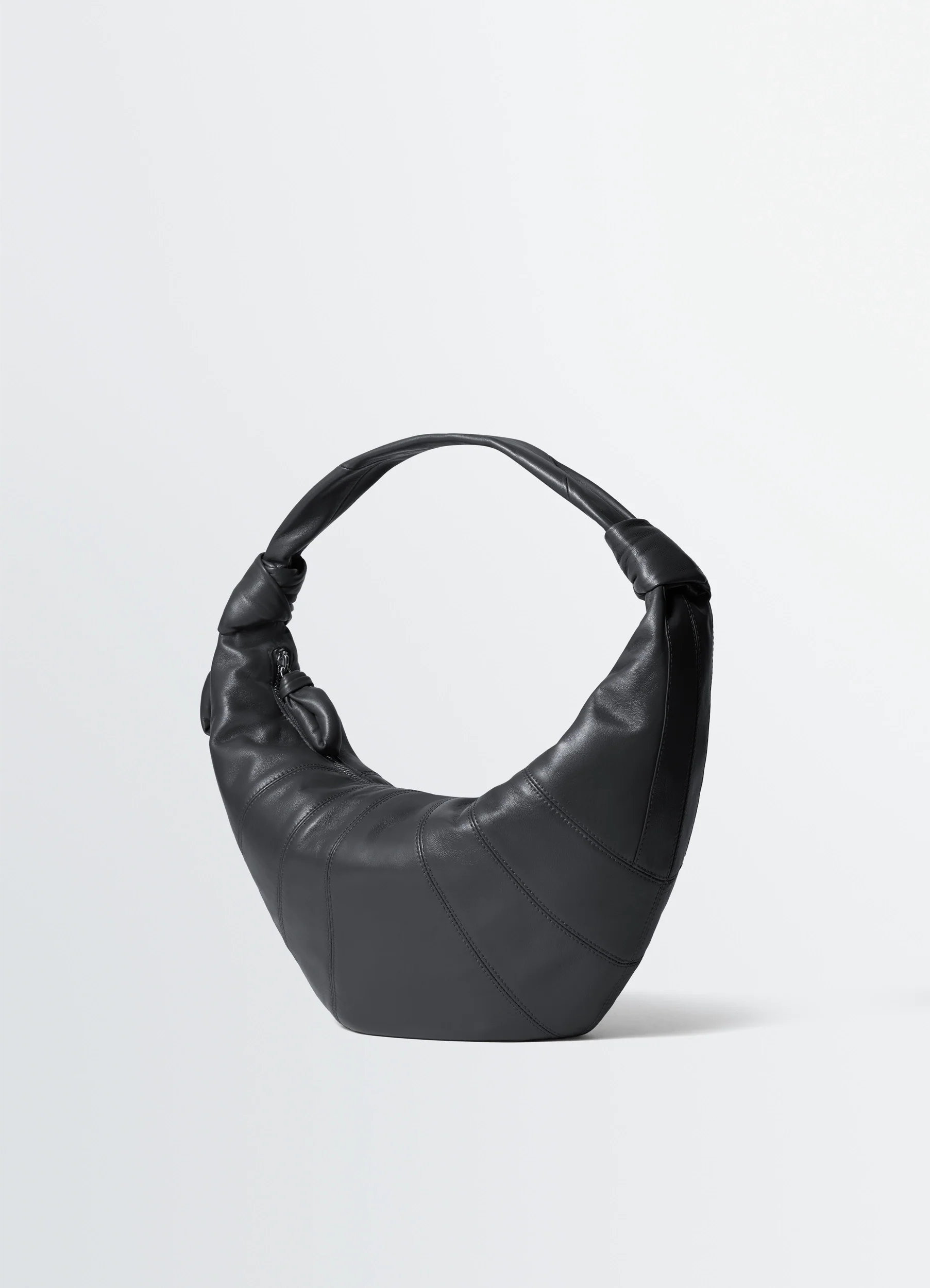 FORTUNE CROISSANT BAG IN LEATHER - Image 3