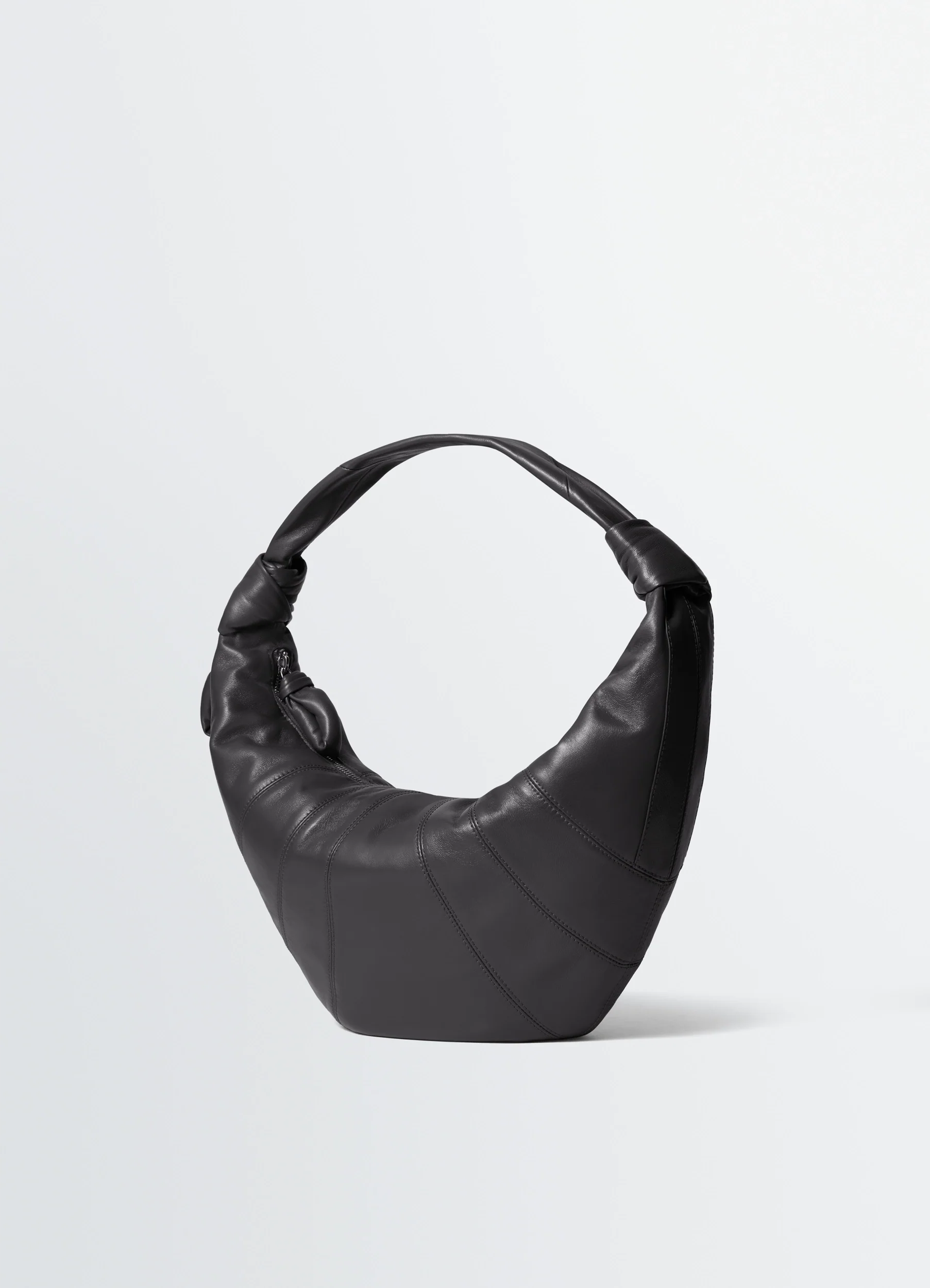 FORTUNE CROISSANT BAG IN LEATHER - Image 3
