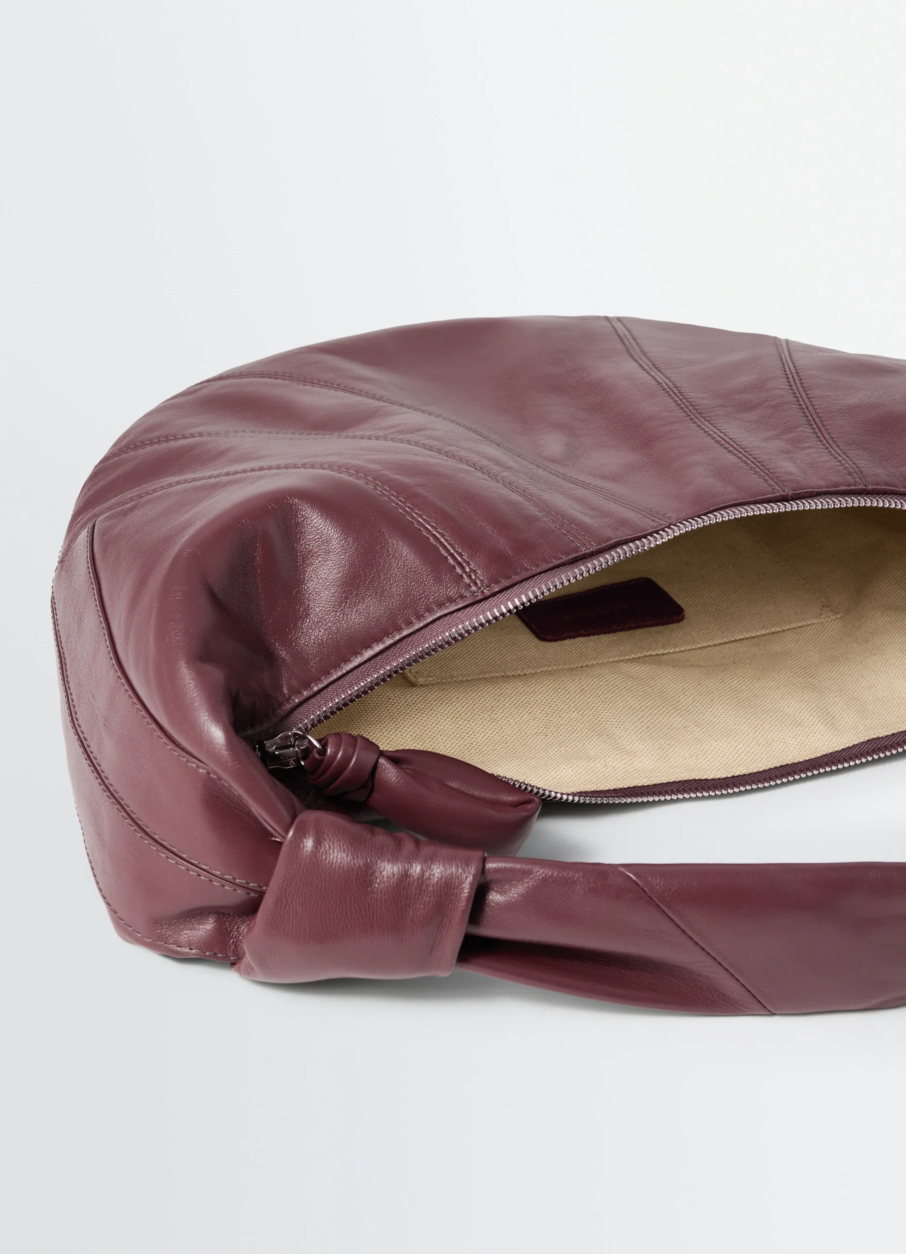 FORTUNE CROISSANT BAG IN LEATHER - Image 5