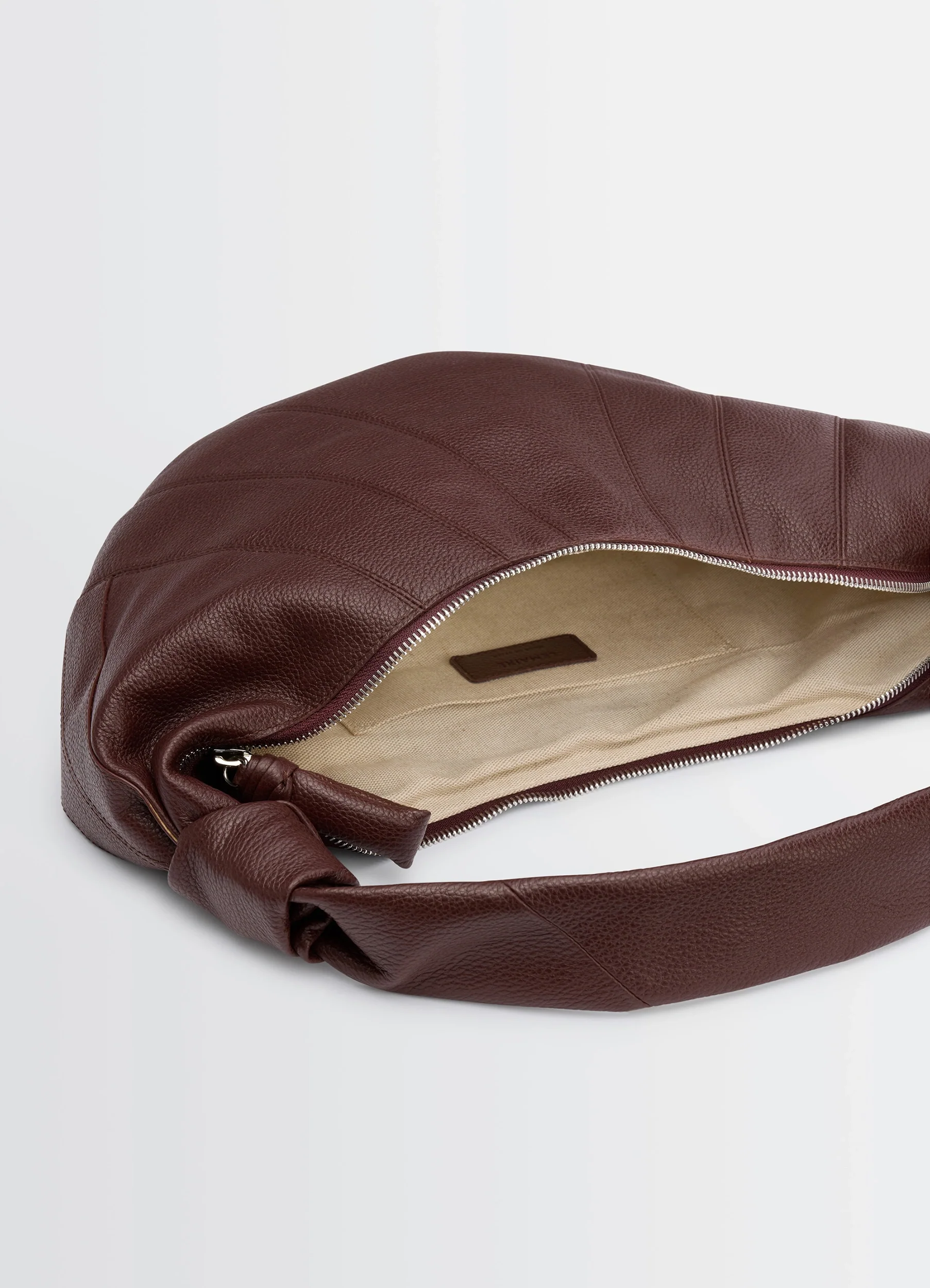 FORTUNE CROISSANT BAG IN LEATHER - Image 4