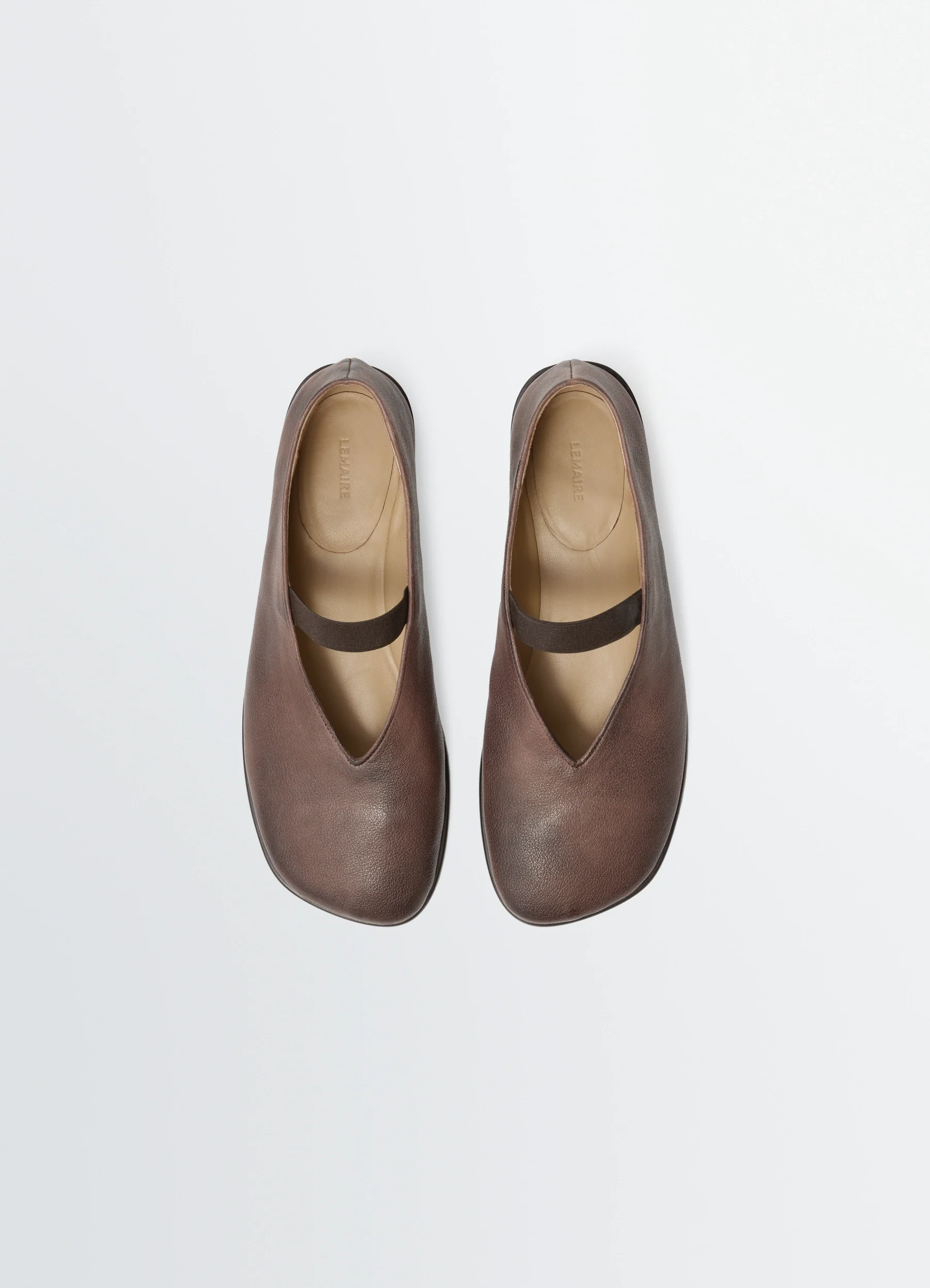 GLOVE BALLERINA IN LEATHER - Image 4