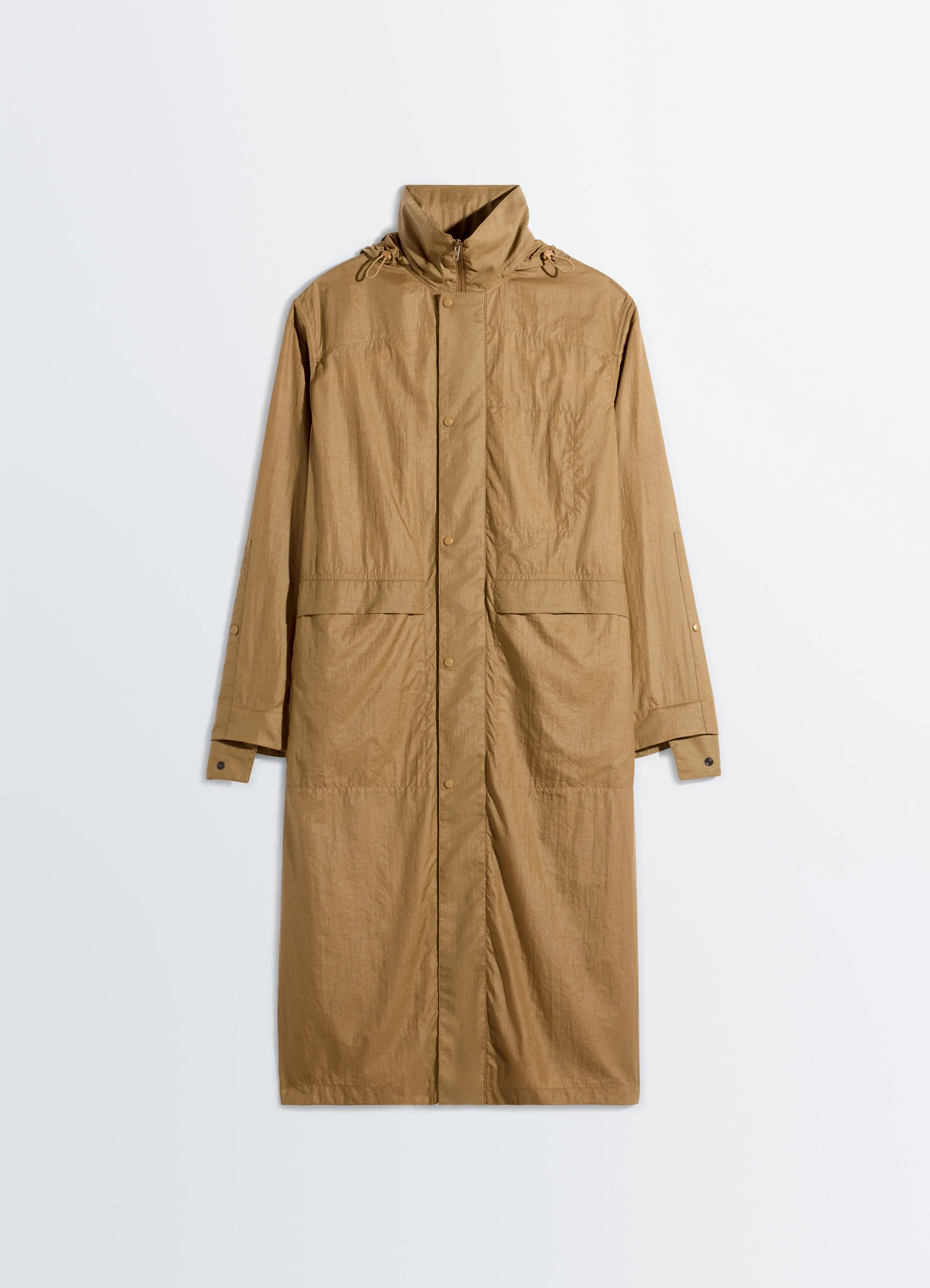 HOODED RAINCOAT IN LIGHT NYLON - Image 7