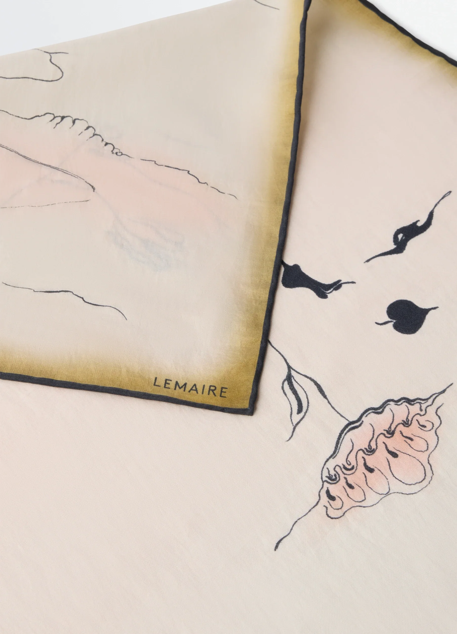 SCARF LANDSCAPE HABOTAI 60X60 IN SILK - Image 3