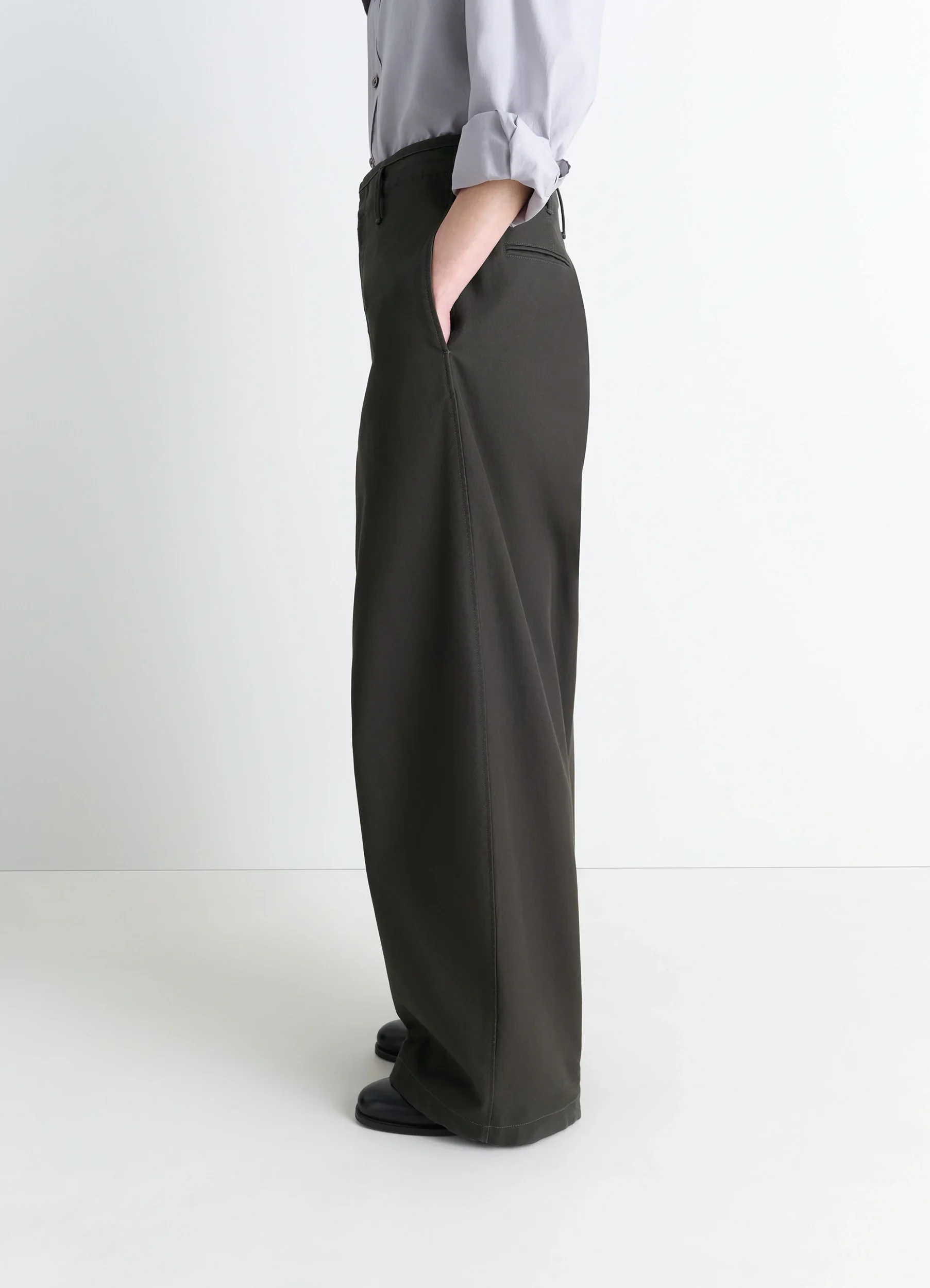 LARGE CHINO IN COTTON TWILL - Image 4