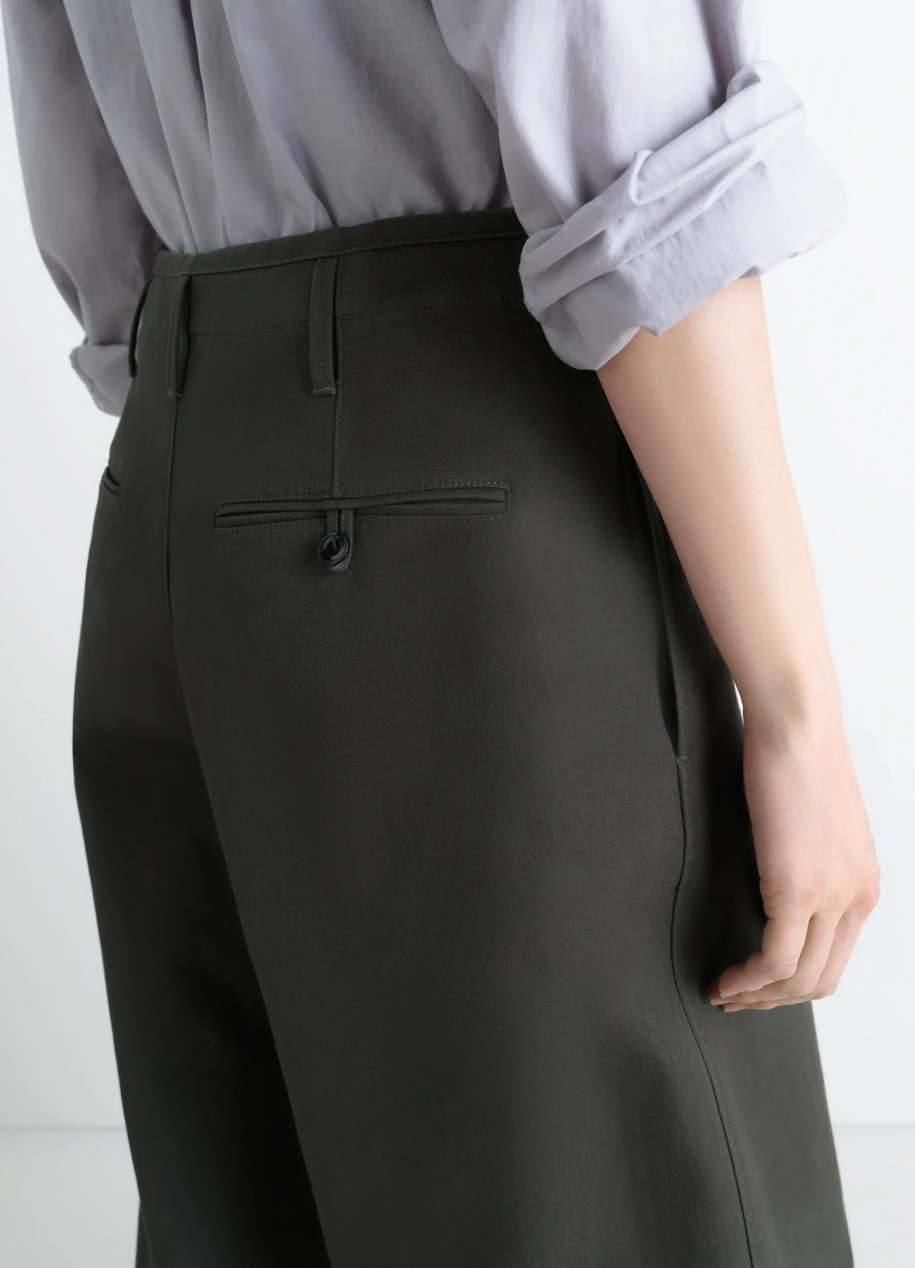 LARGE CHINO IN COTTON TWILL - Image 5