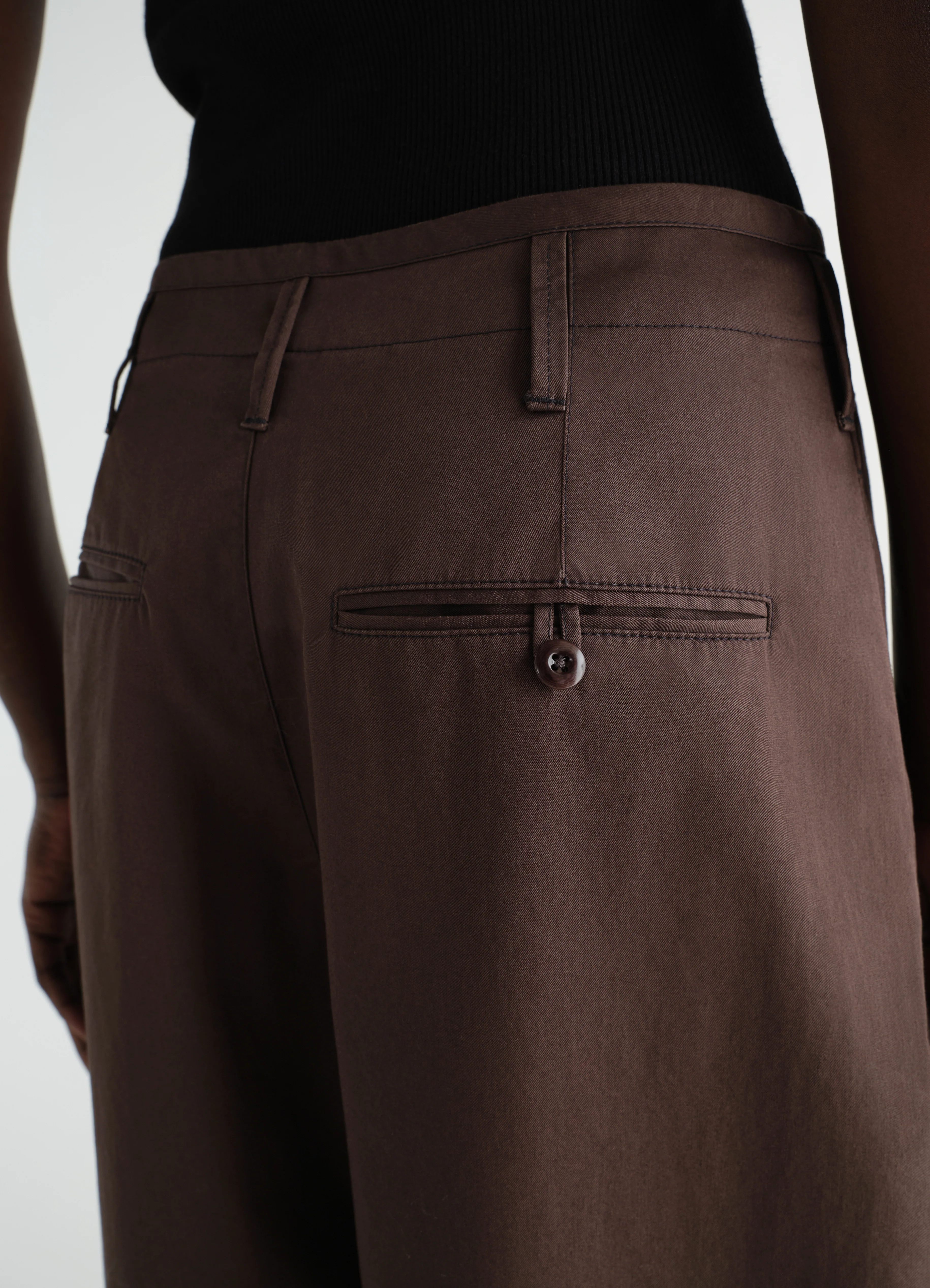 LARGE CHINO IN COTTON TWILL - Image 3