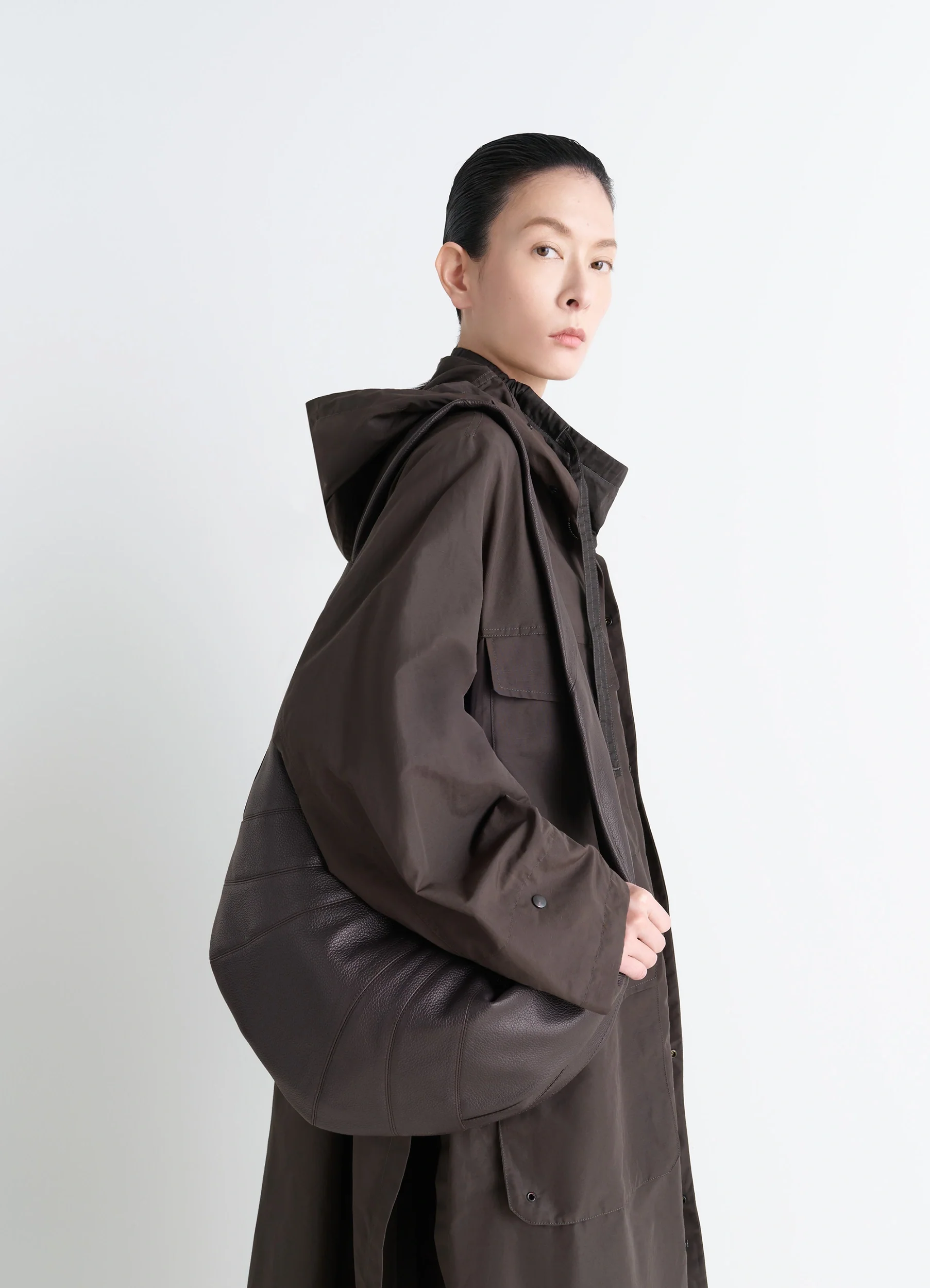 LARGE CROISSANT BAG IN LEATHER - Image 3