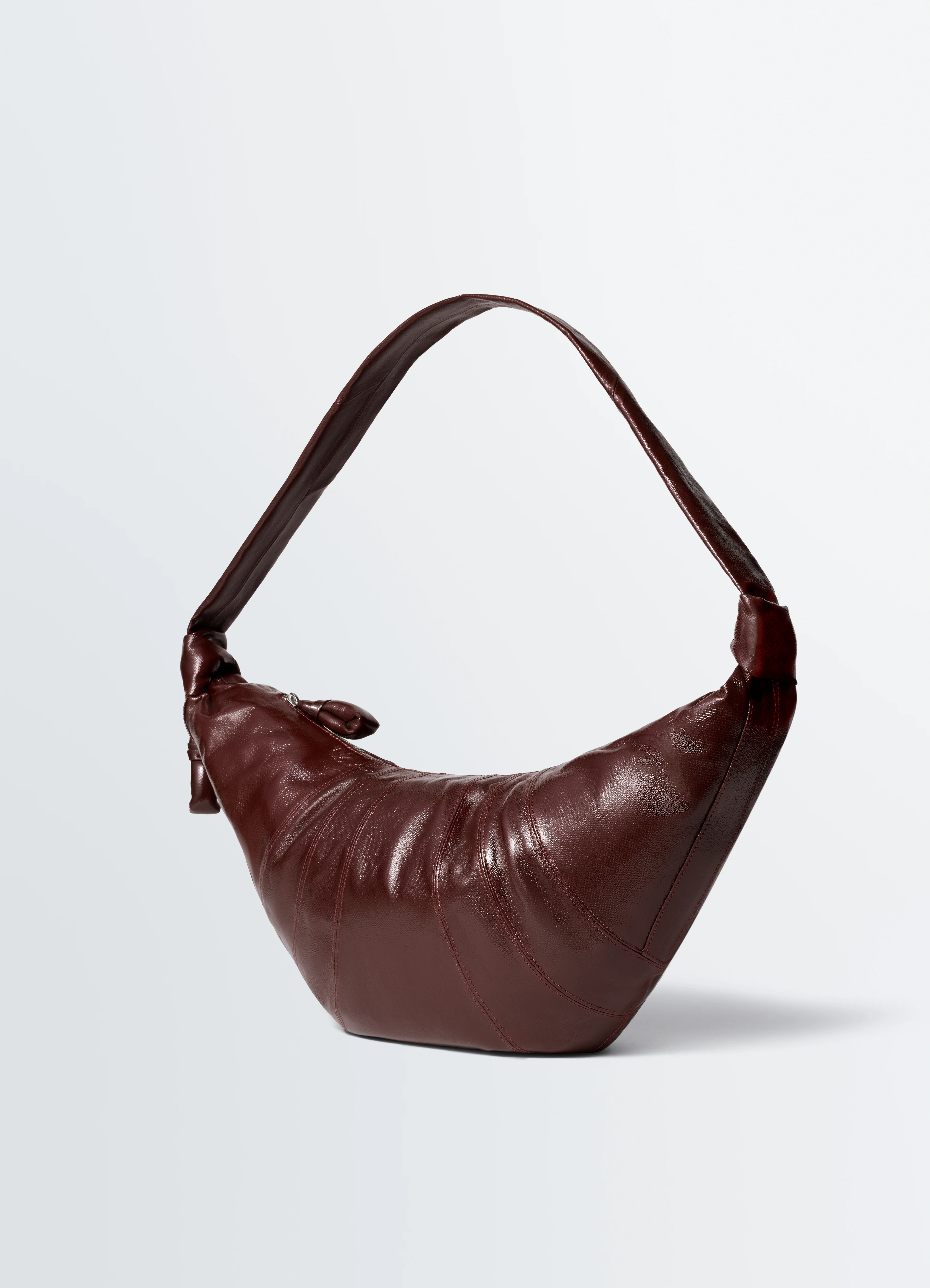 LARGE CROISSANT BAG IN COATED COTTON - Image 3