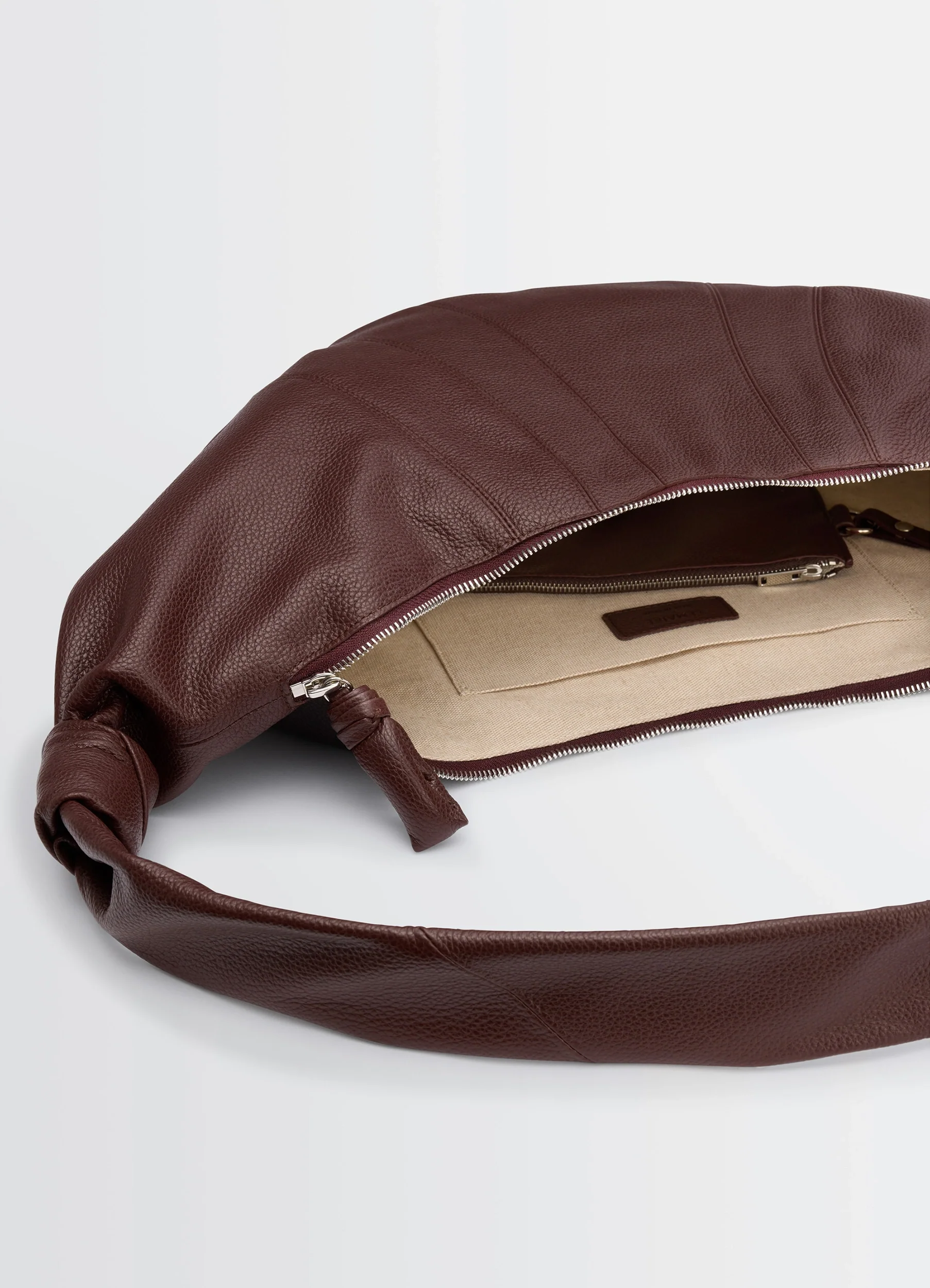 LARGE CROISSANT BAG IN LEATHER - Image 4