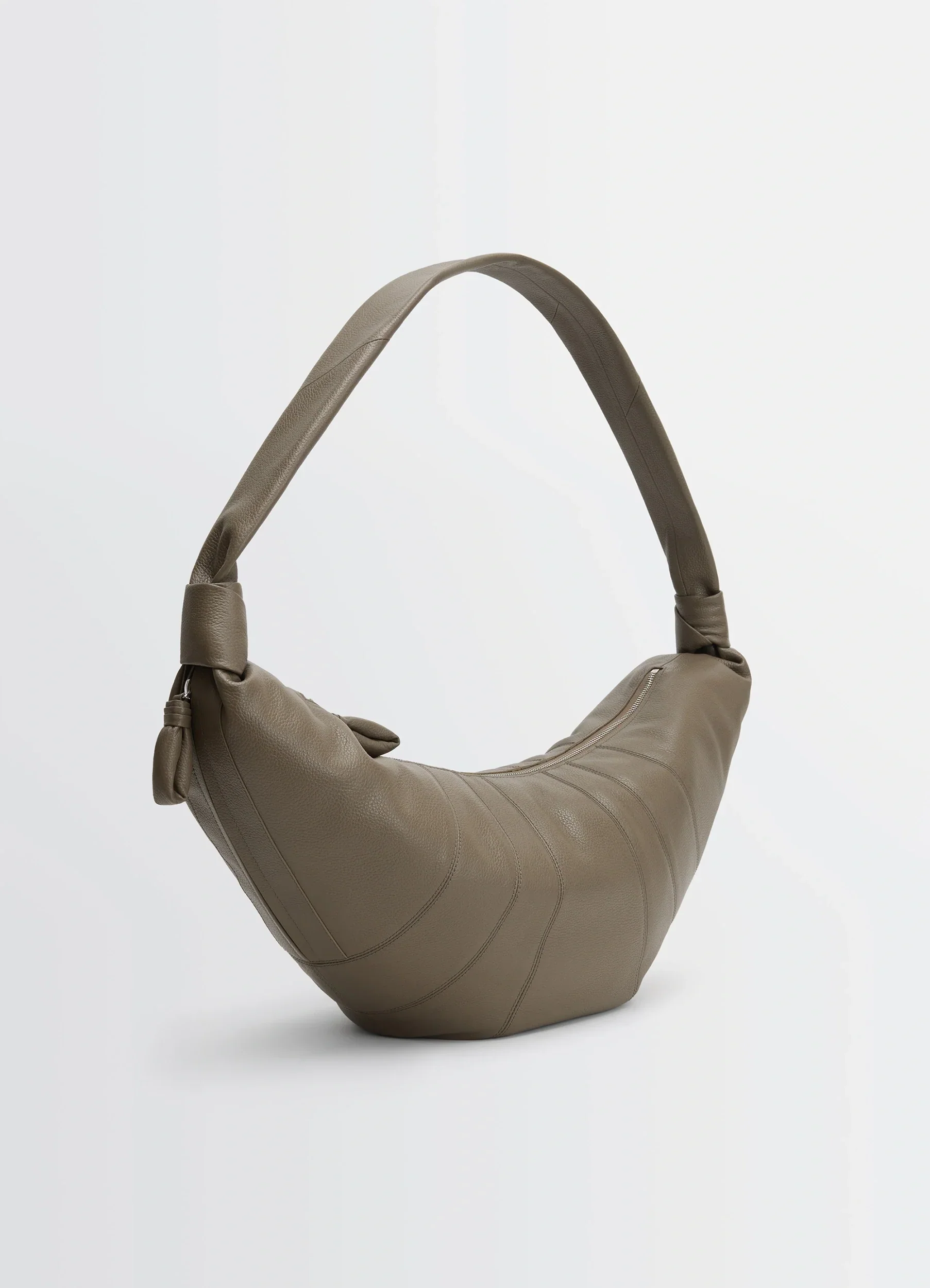 LARGE CROISSANT BAG IN LEATHER - Image 4
