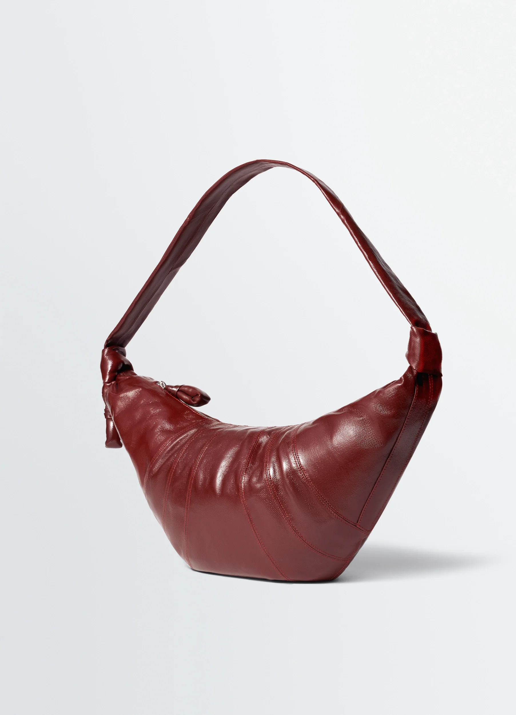 LARGE CROISSANT BAG IN COATED COTTON - Image 4