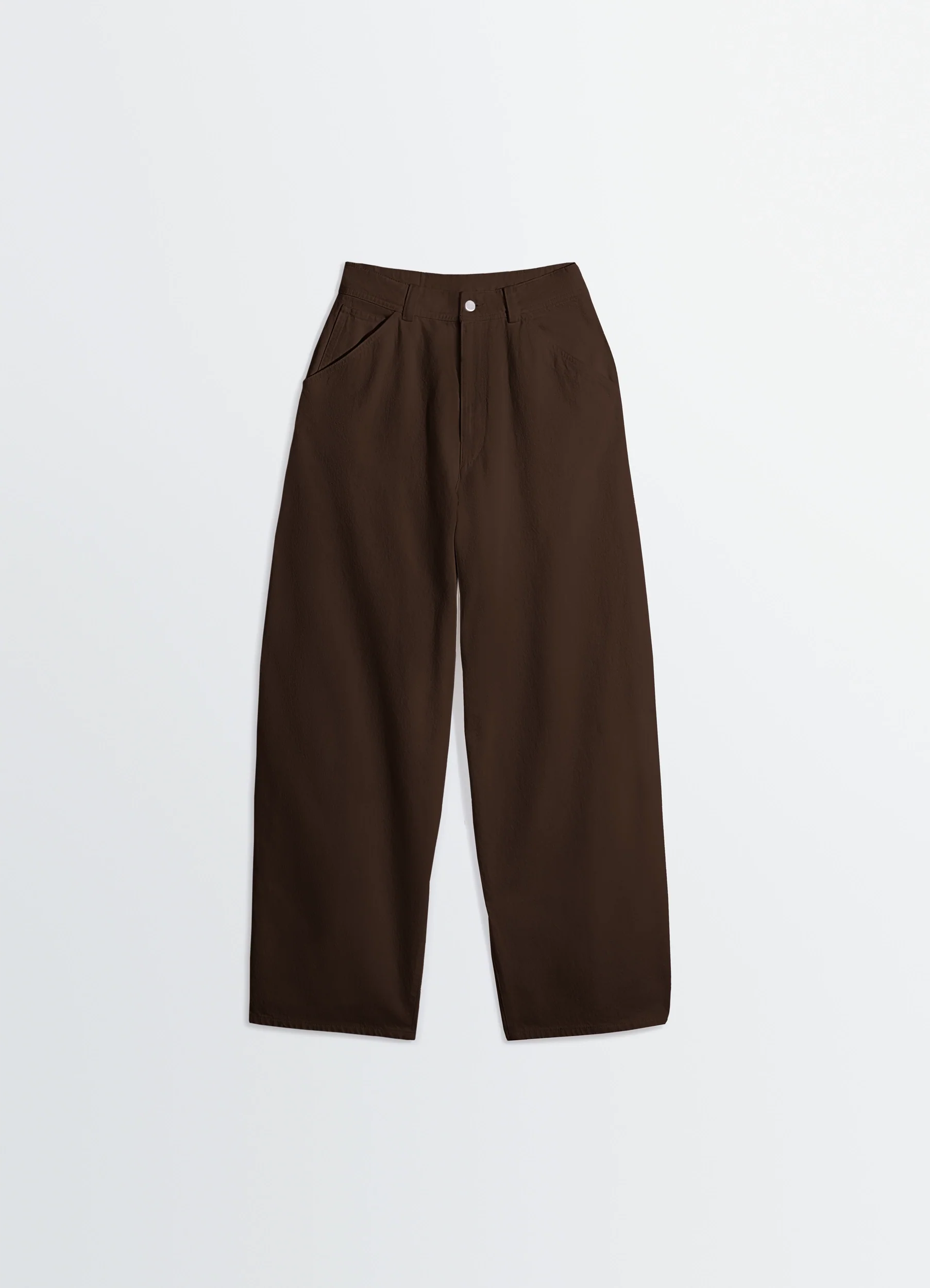 LARGE PANTS IN DYED BROKEN TWILL - Image 5