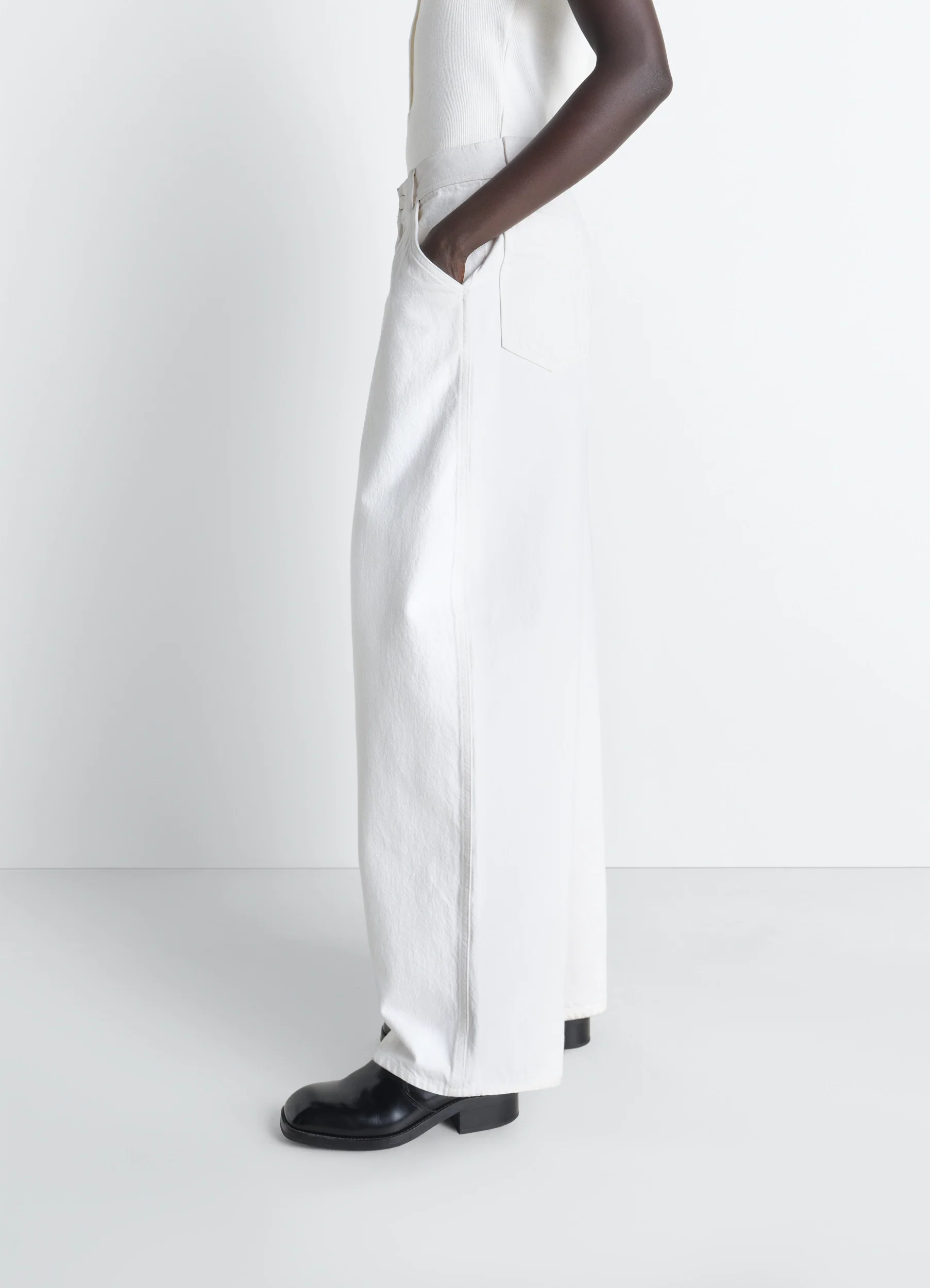 LARGE PANTS IN DENIM - Image 3
