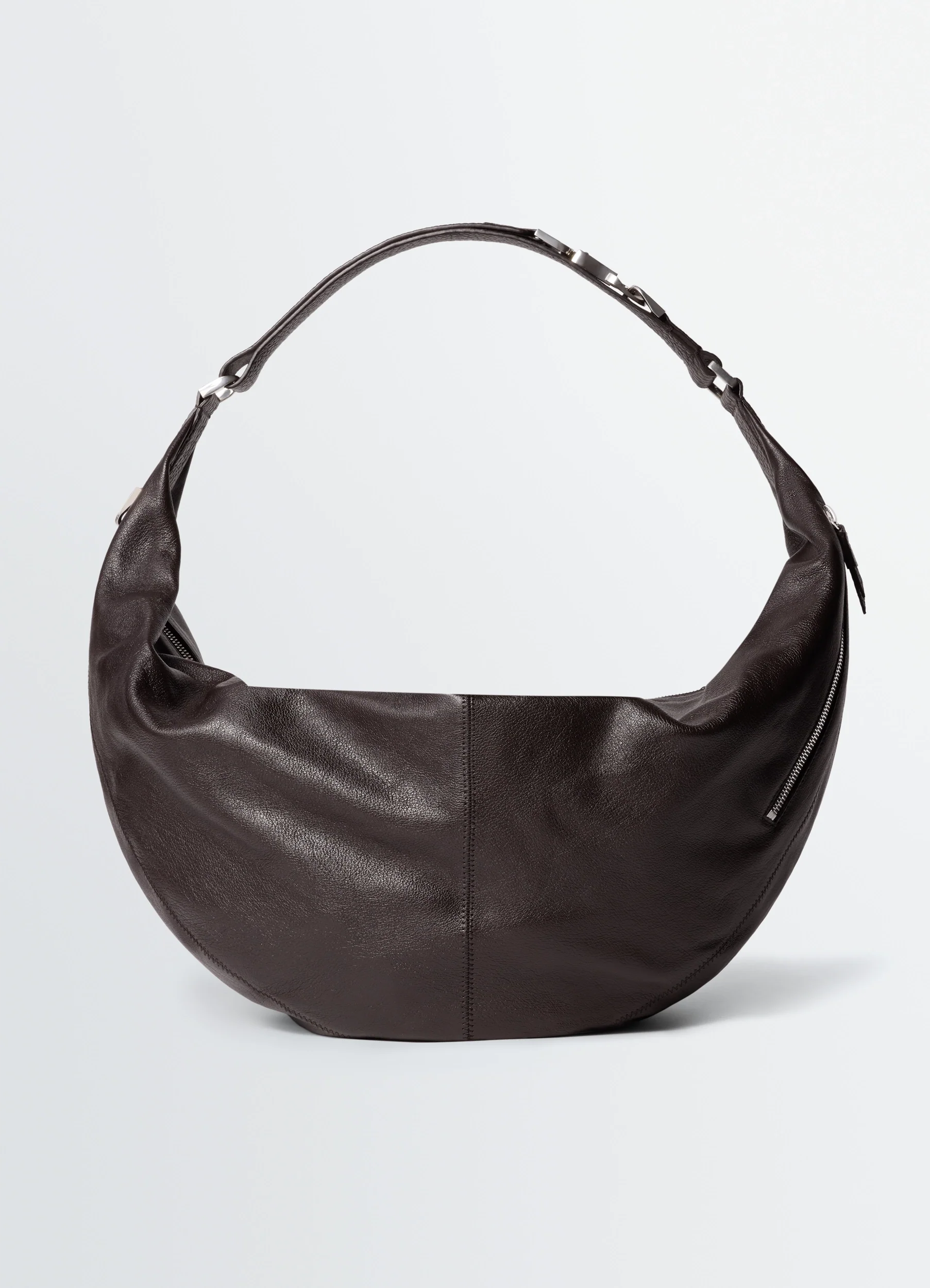 LARGE QUIVER CLIP BAG IN LEATHER - Image 3
