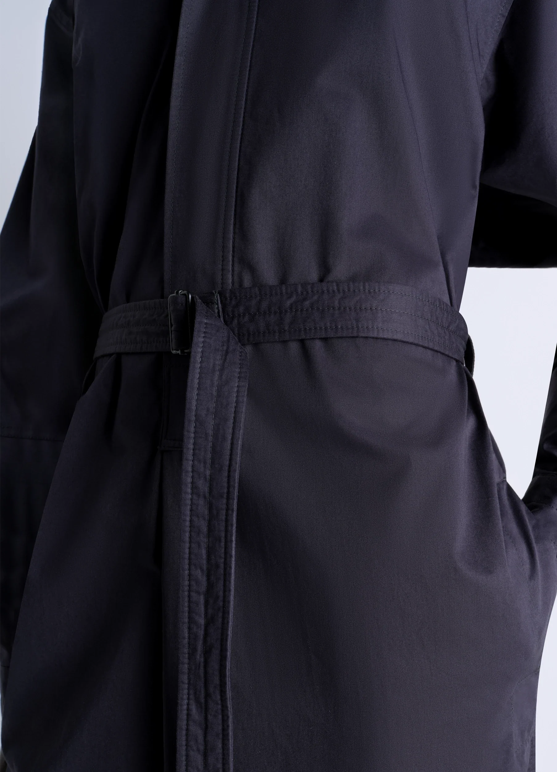 LIQUETTE DRESS IN LIGHT COTTON SATIN - Image 4